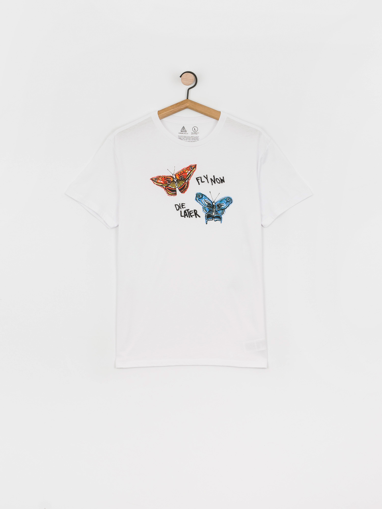 T-shirt Brixton Bb Fly Now Tlrt (white)