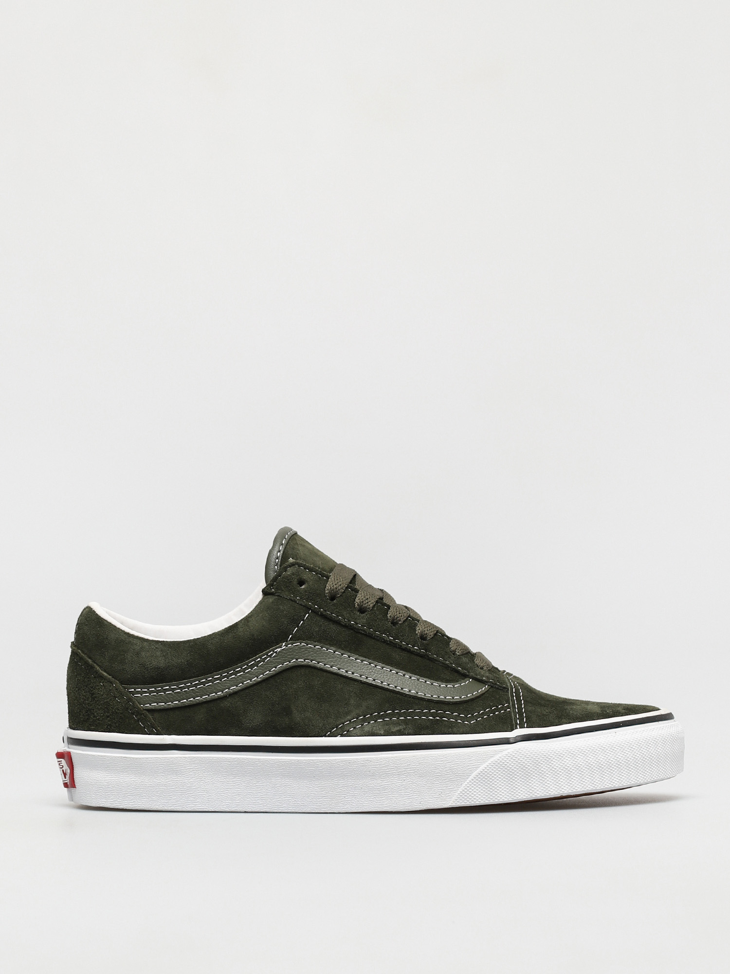 Buty Vans Old Skool (pig suede olive/true white)