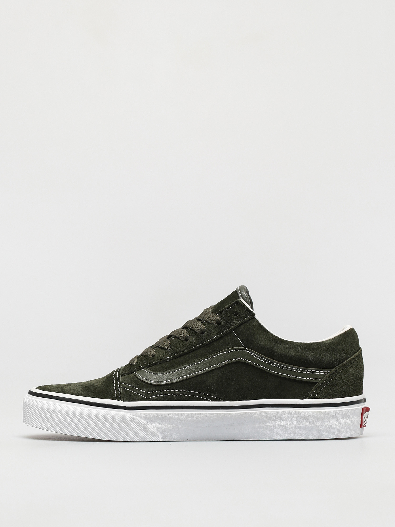 Buty Vans Old Skool (pig suede olive/true white)