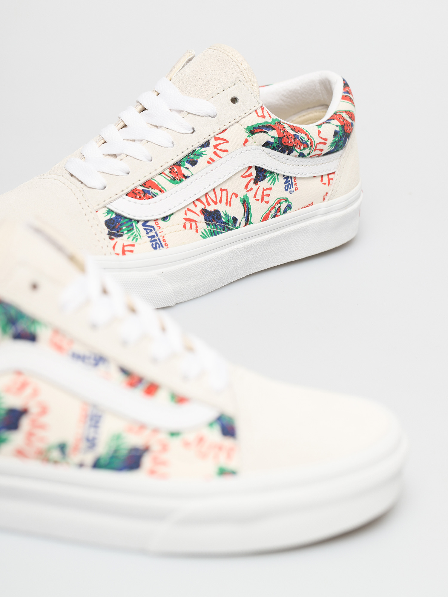Buty Vans Old Skool (spring daze jungle/marshmallow)