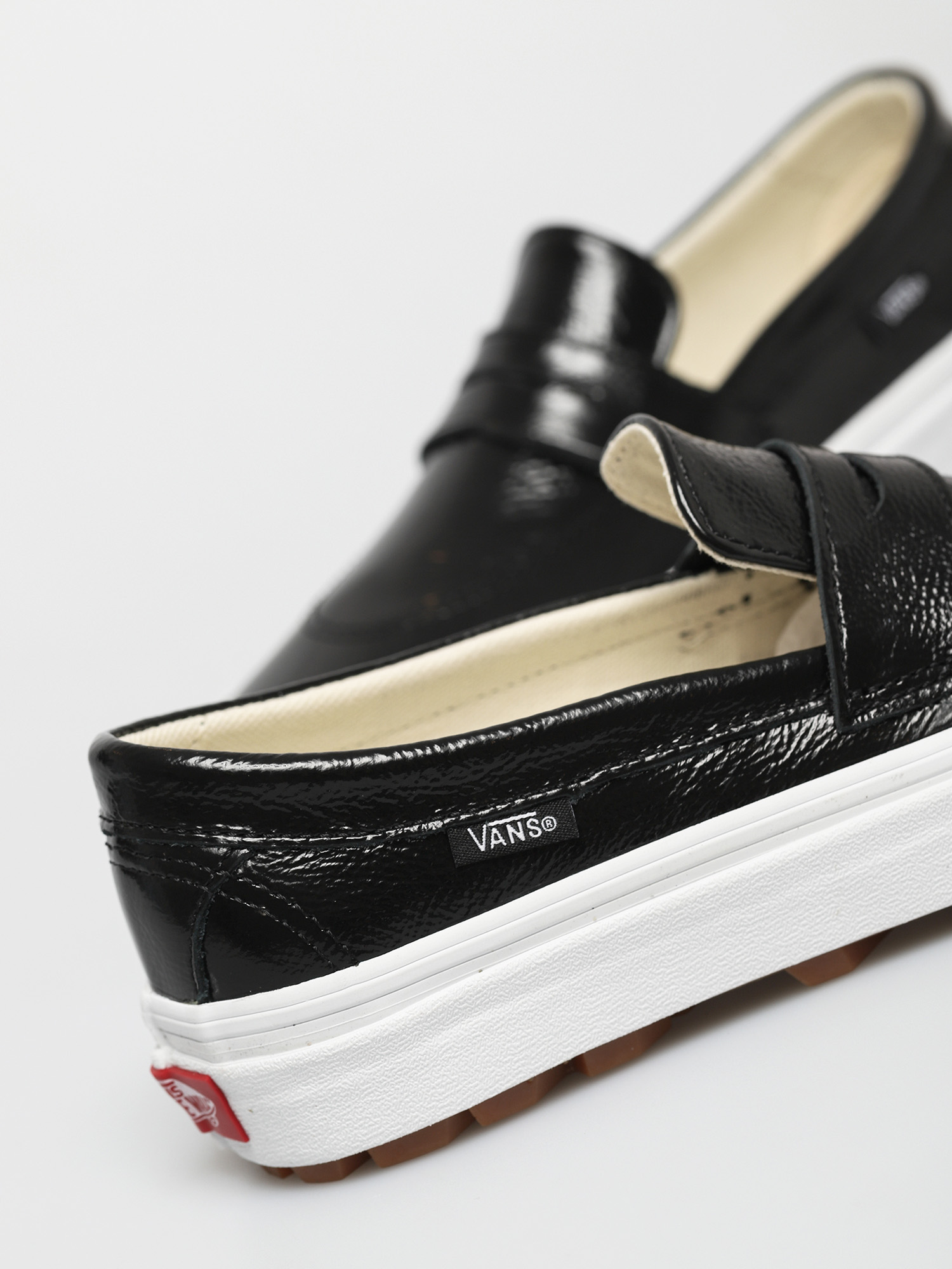 Buty Vans Style 53 (patent black/true white)