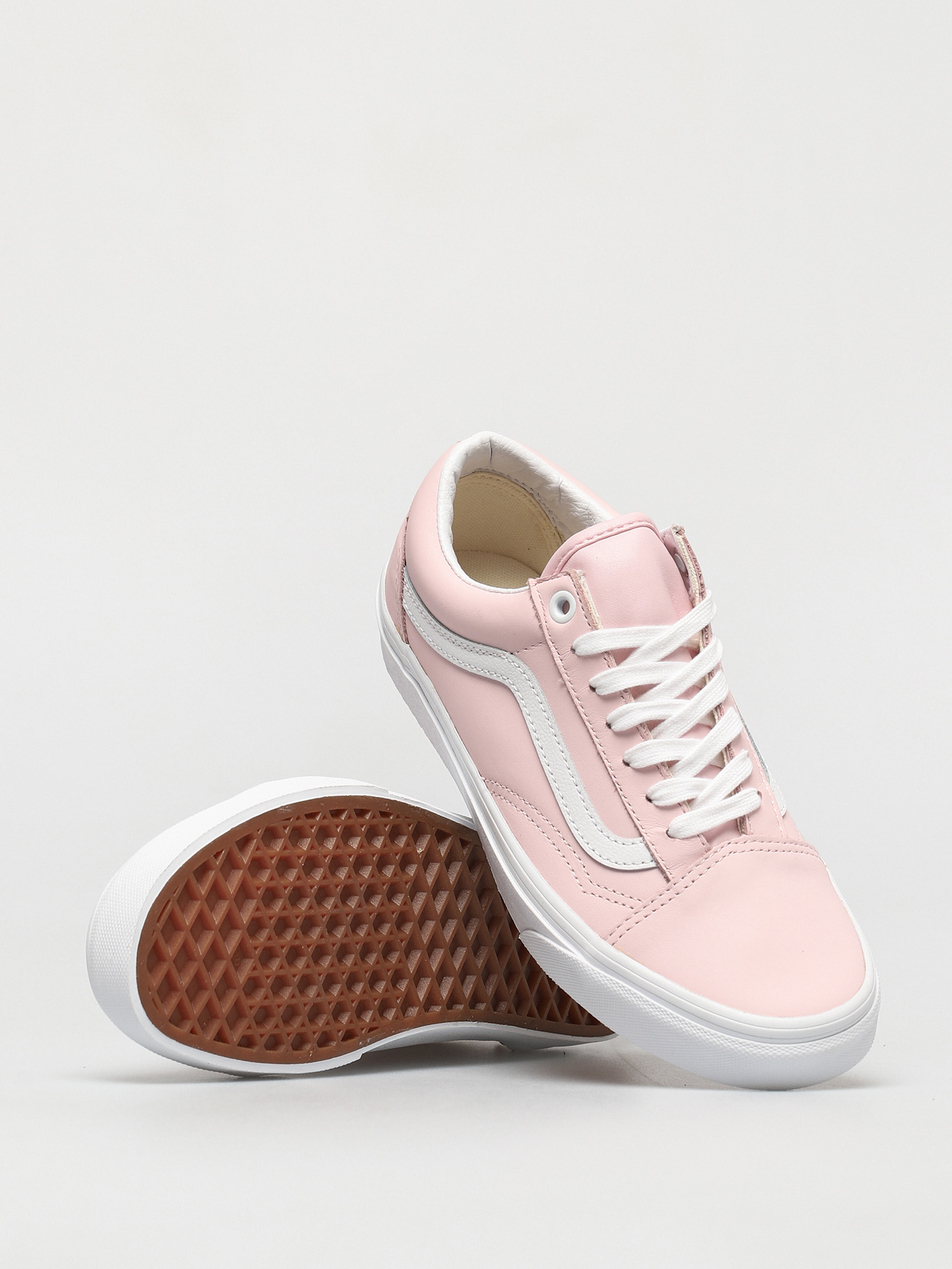 Buty Vans Old Skool (leather blushing bride/true white)