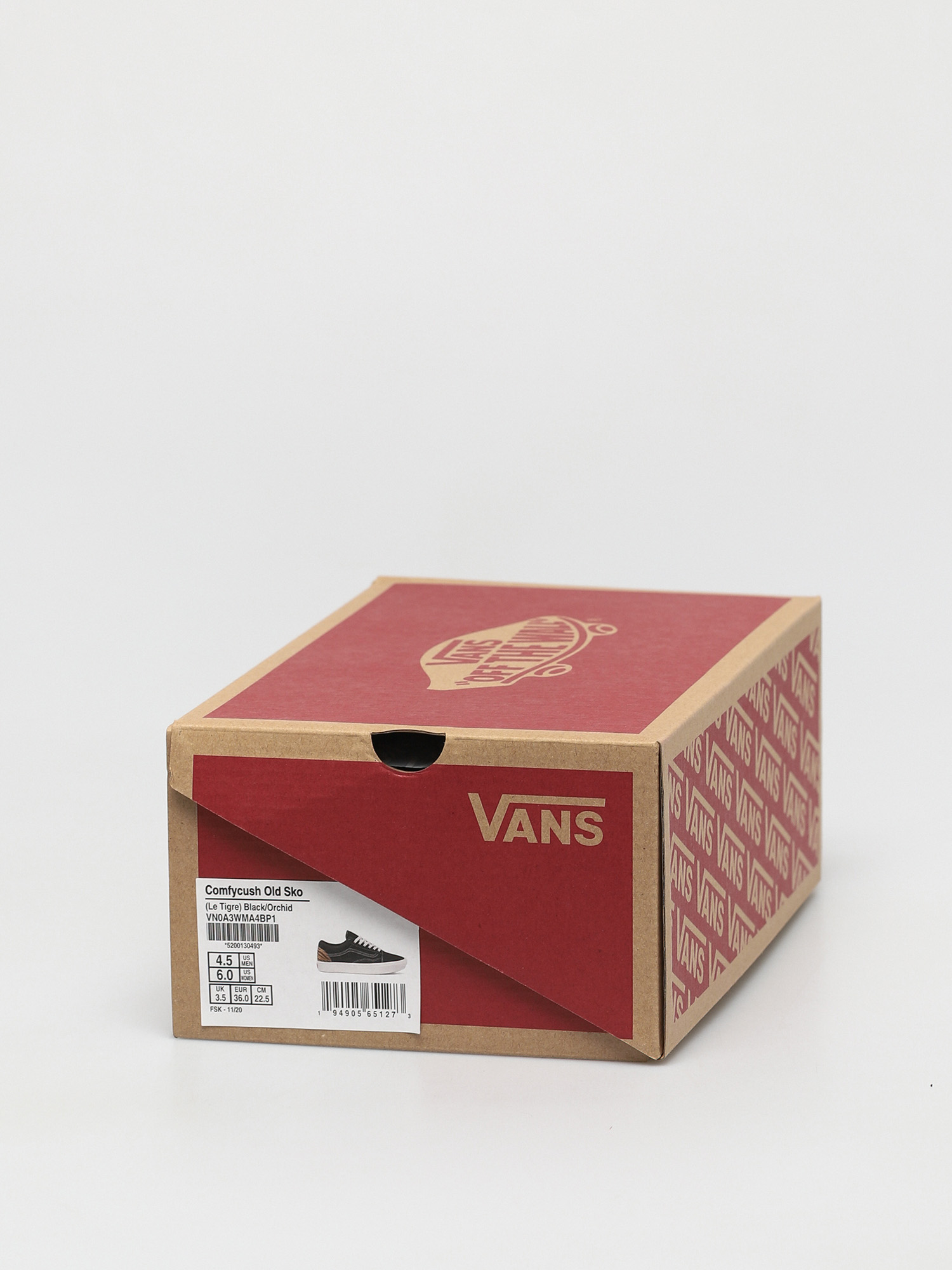 Buty Vans Comfycush Old Skool (le tigre black/orchid)