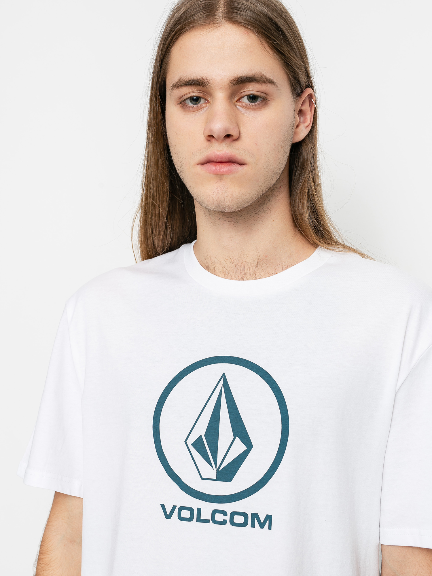 T-shirt Volcom Crisp Stone Bsc (white)