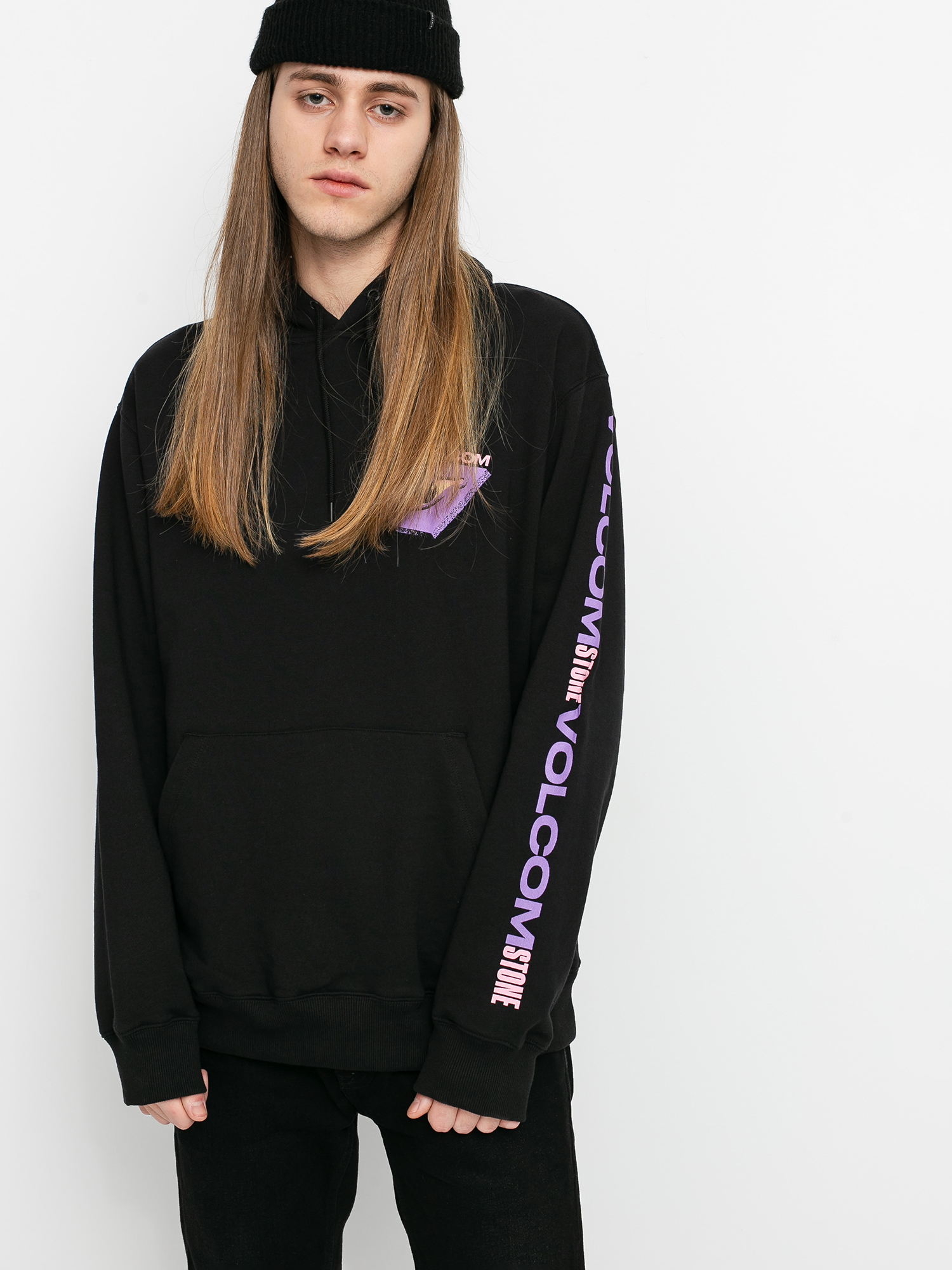 Bluza z kapturem Volcom Fa HD (black)