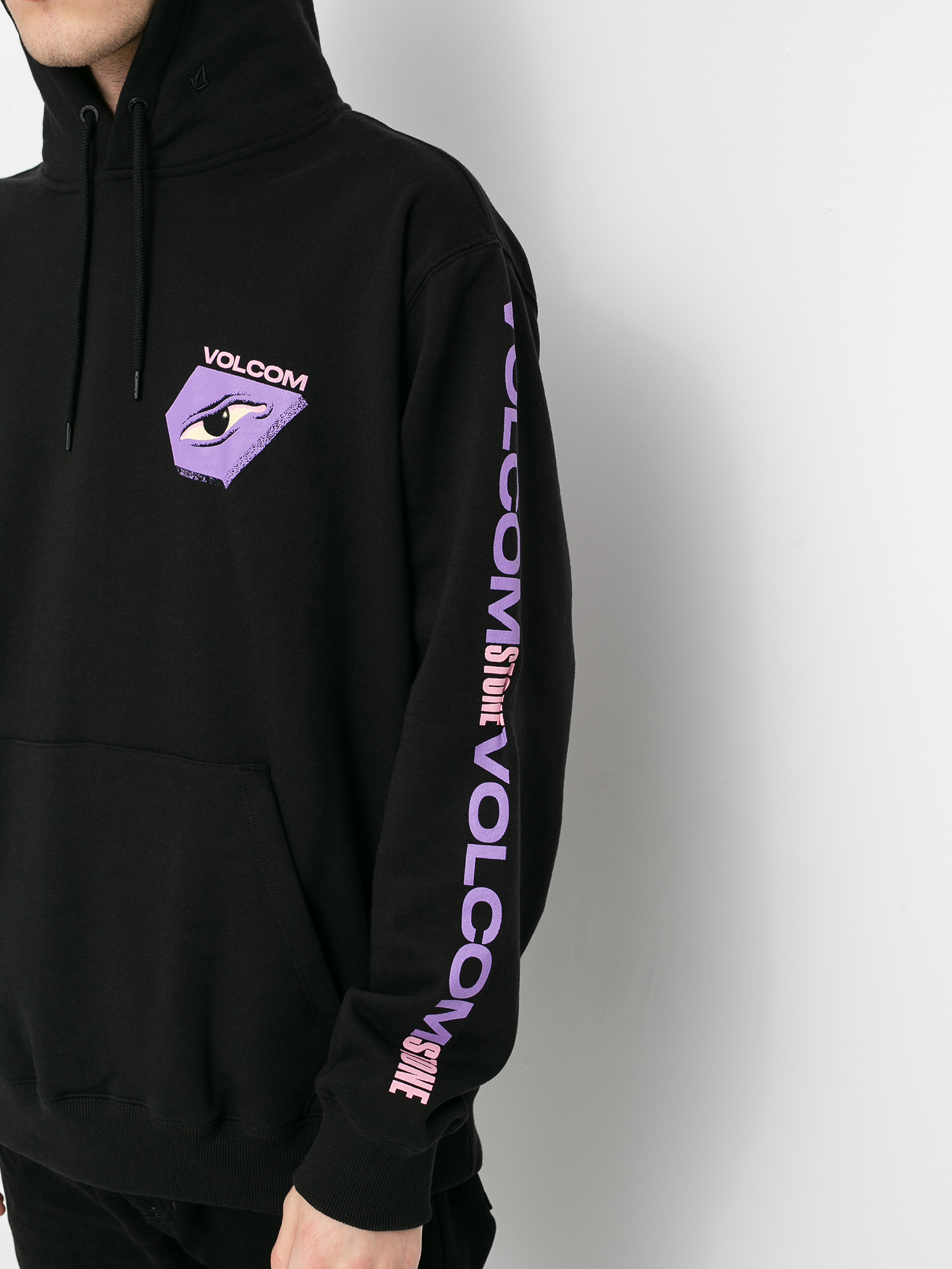 Bluza z kapturem Volcom Fa HD (black)