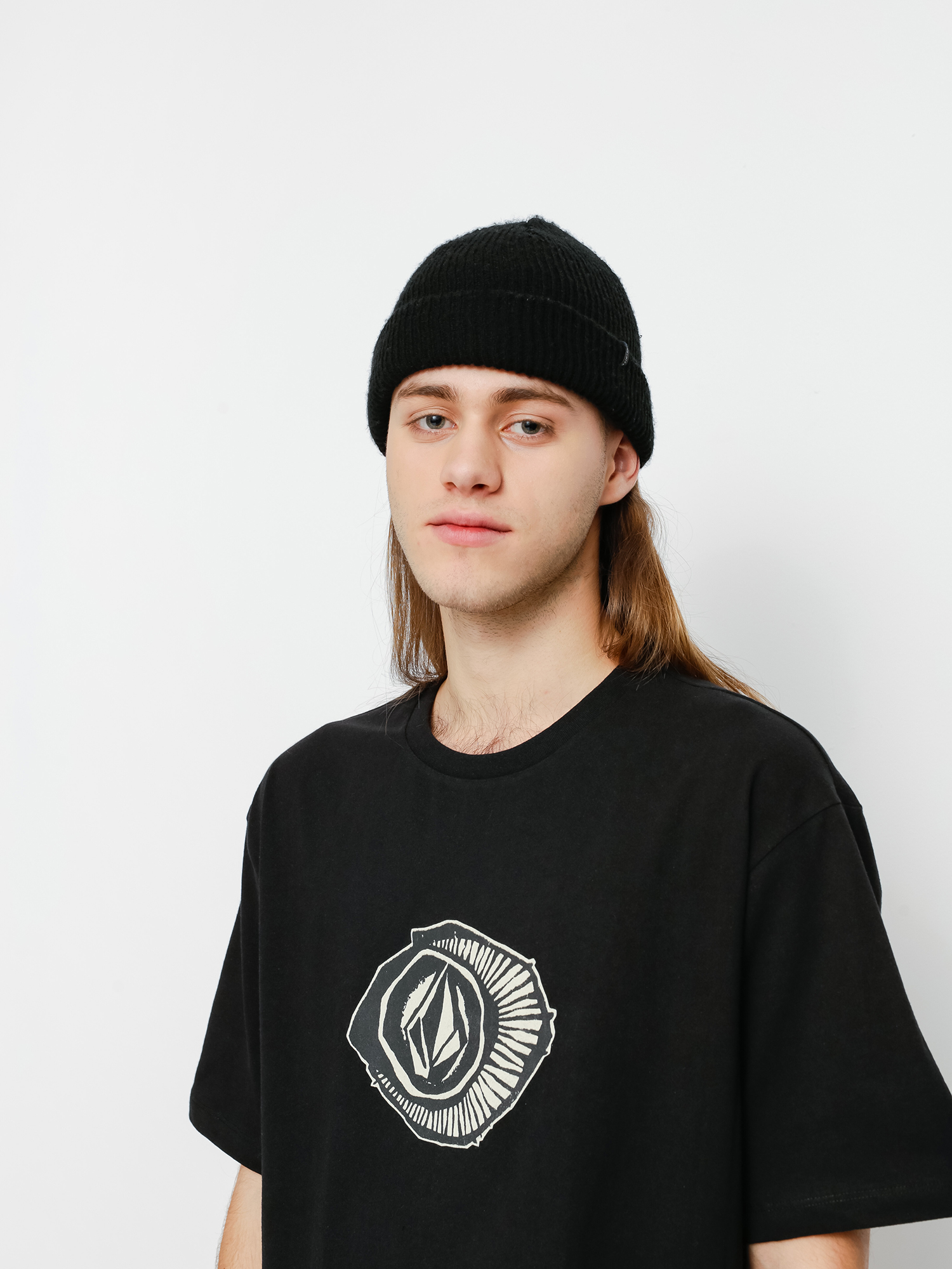 T-shirt Volcom Sick 180 Lse (black)
