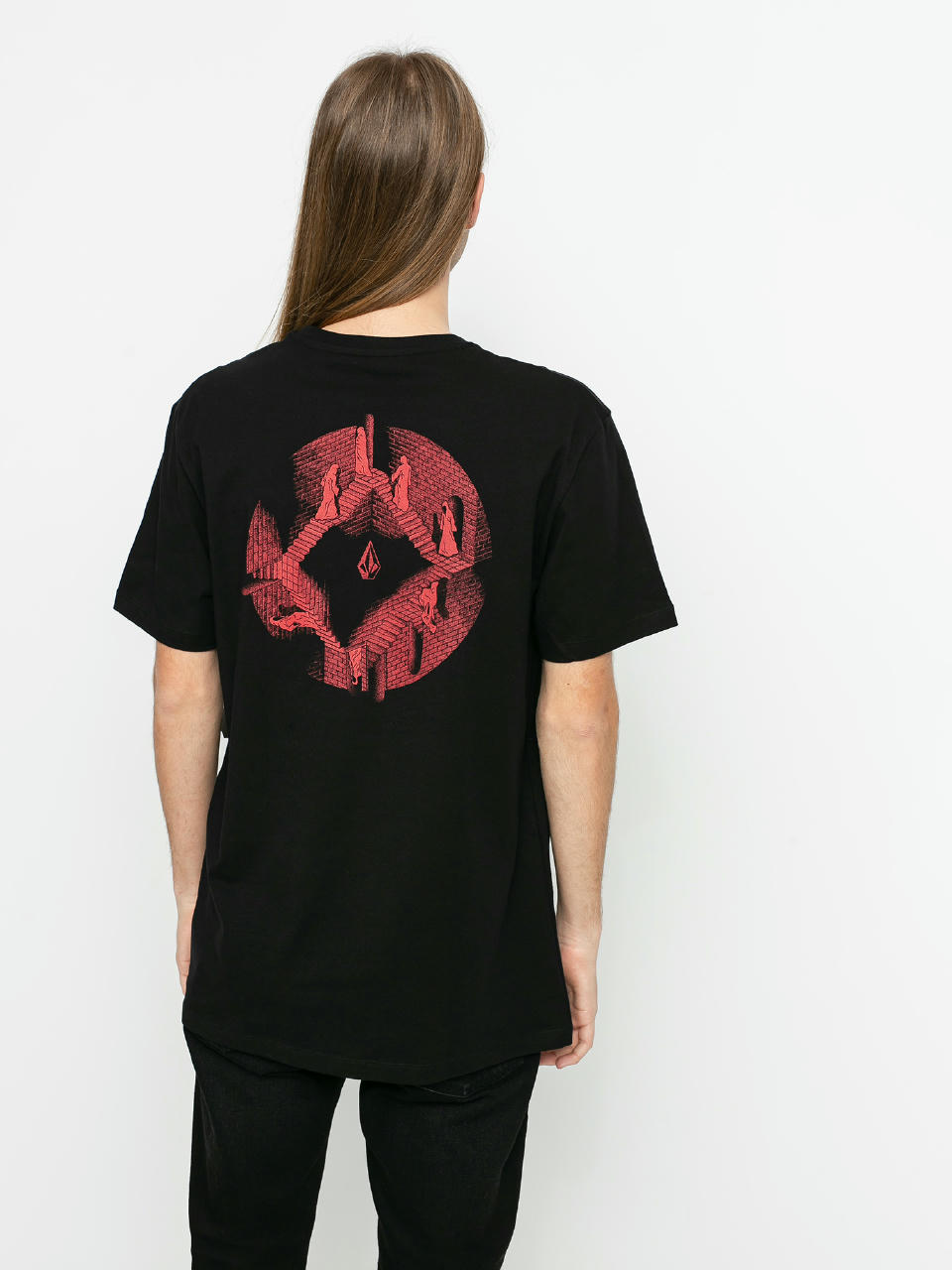 T-shirt Volcom C Vivary (black)