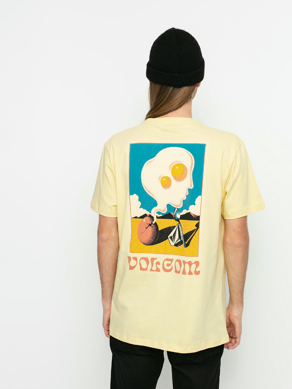 T-shirt Volcom M (dawn yellow)