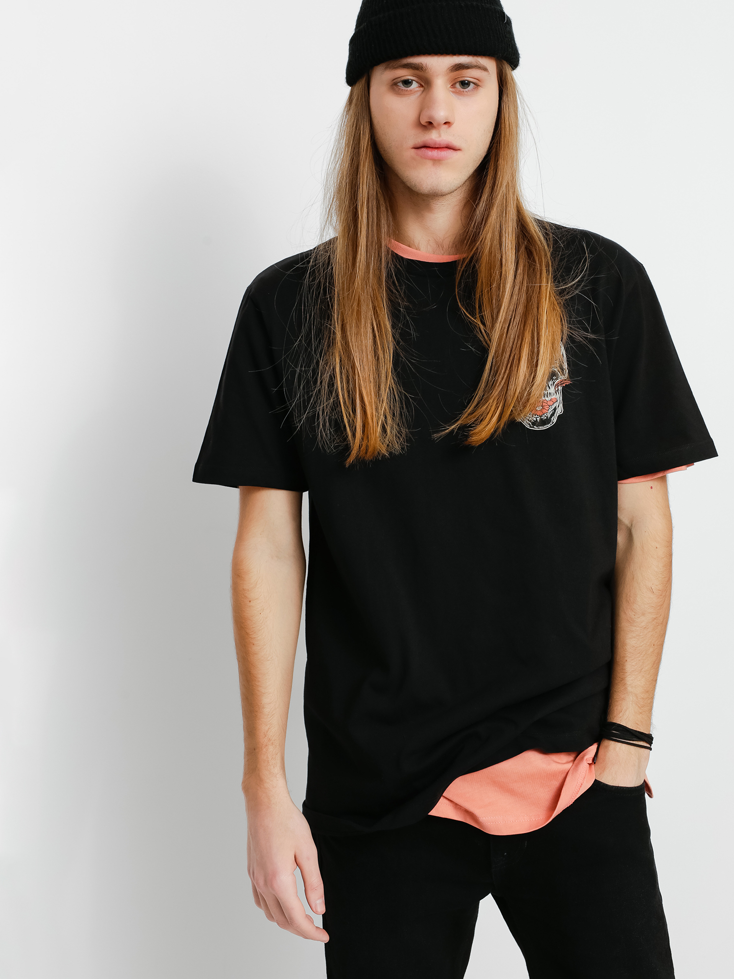 T-shirt Volcom Fortifem Fa (black)