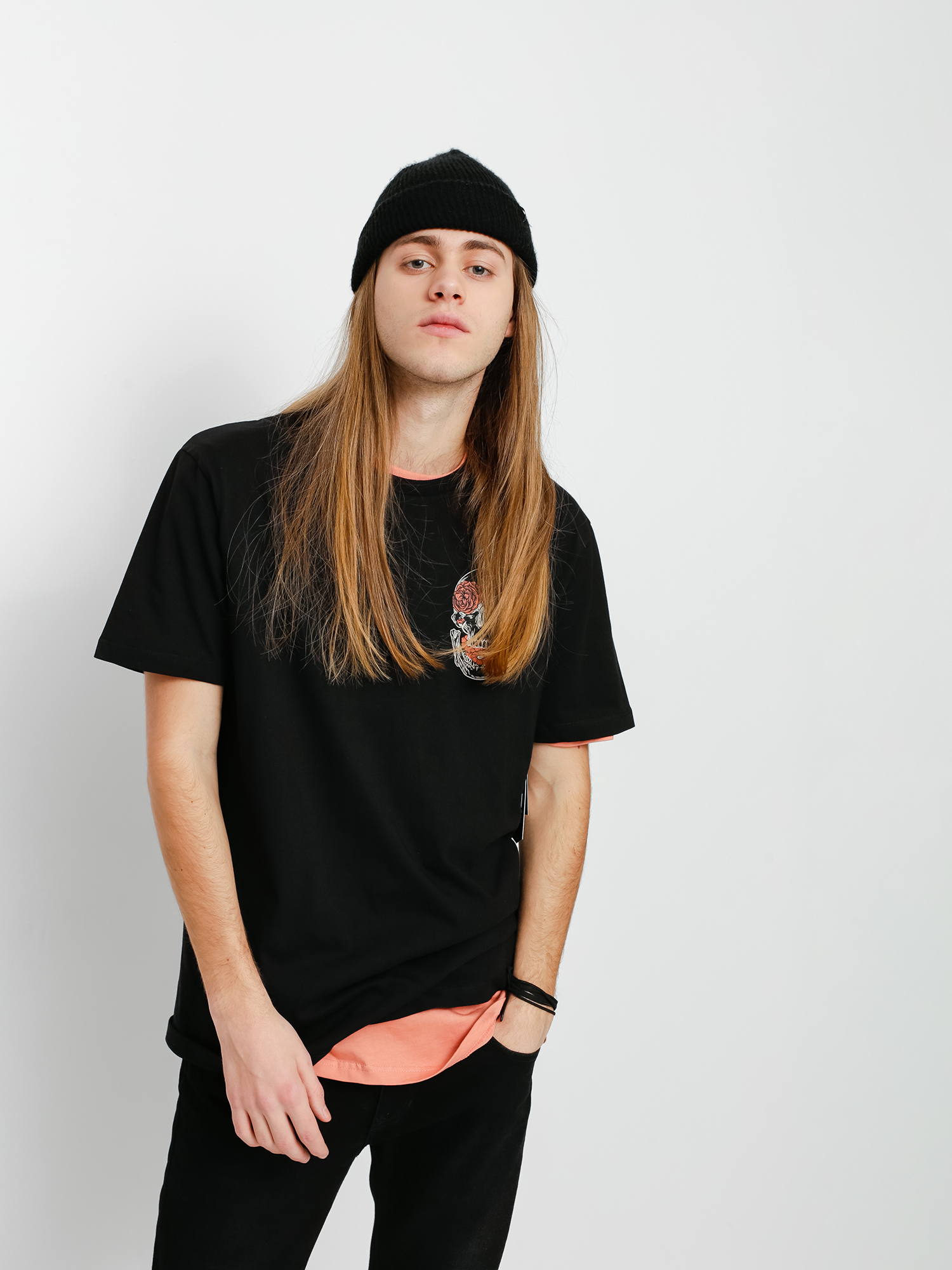 T-shirt Volcom Fortifem Fa (black)