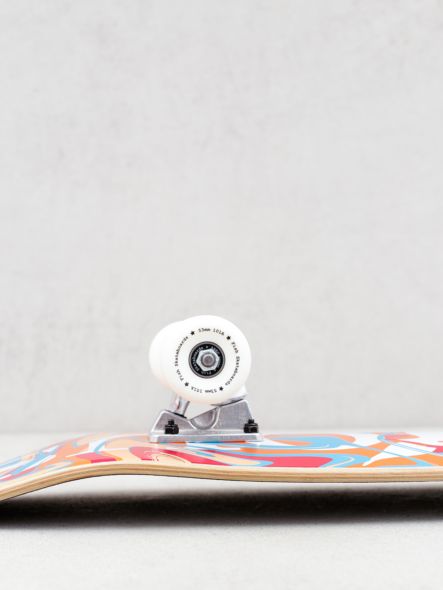 Deskorolka Nervous Classic Logo (acid red)