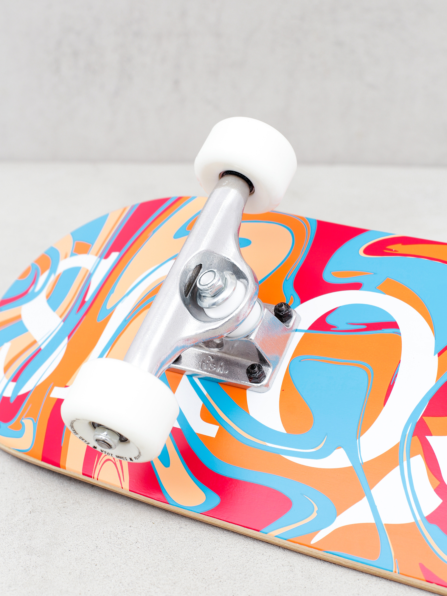 Deskorolka Nervous Classic Logo (acid red)