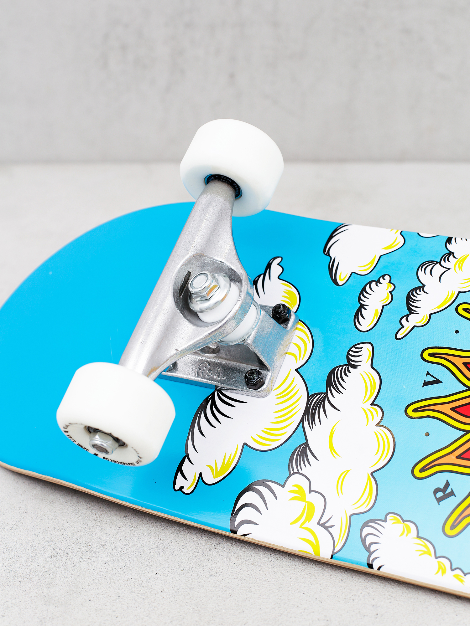 Deskorolka Nervous Sun Logo (blue)