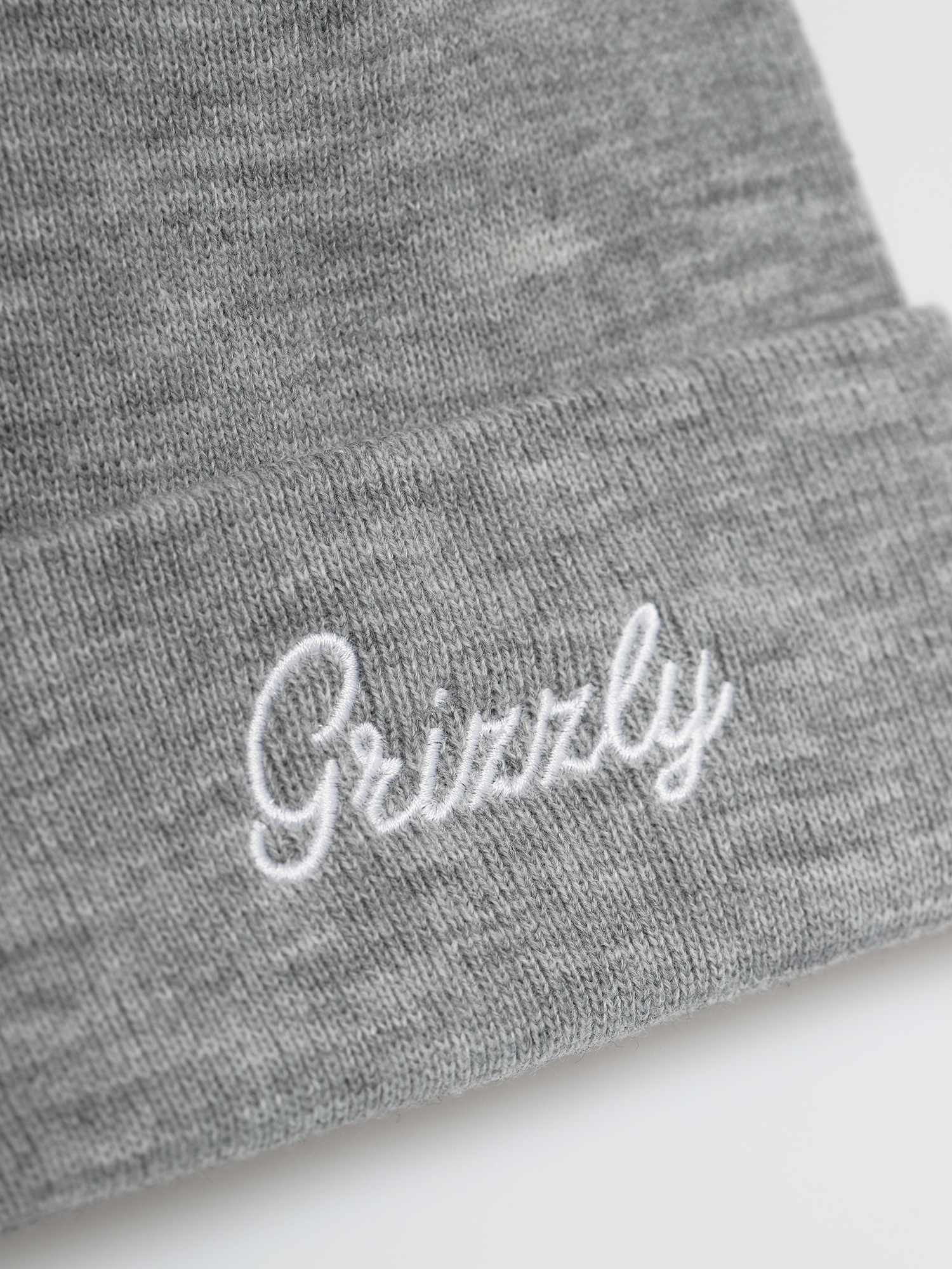 Czapka zimowa Grizzly Griptape Grizzly Script (heather grey)