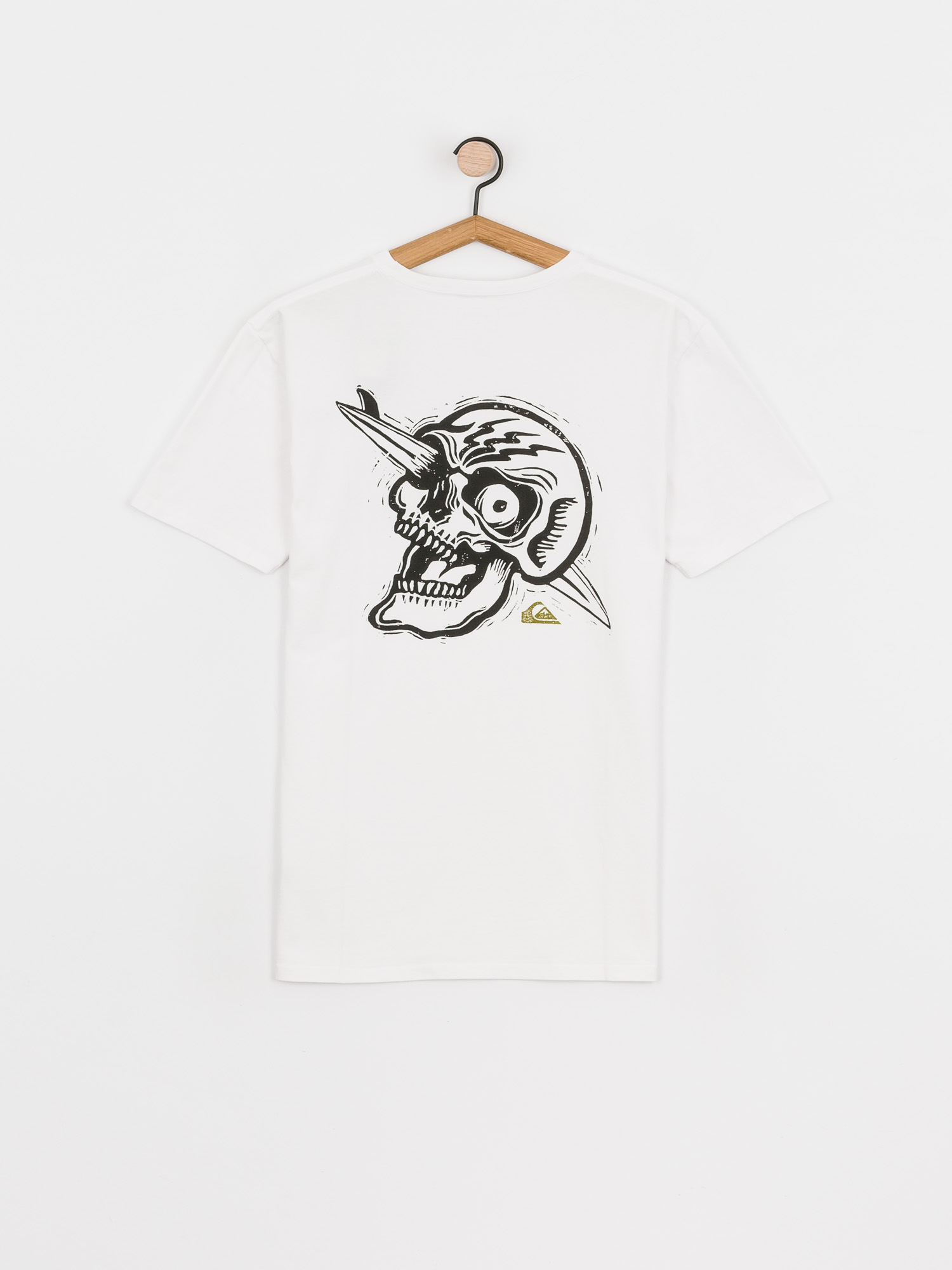 T-shirt Quiksilver Summer Skull (white)