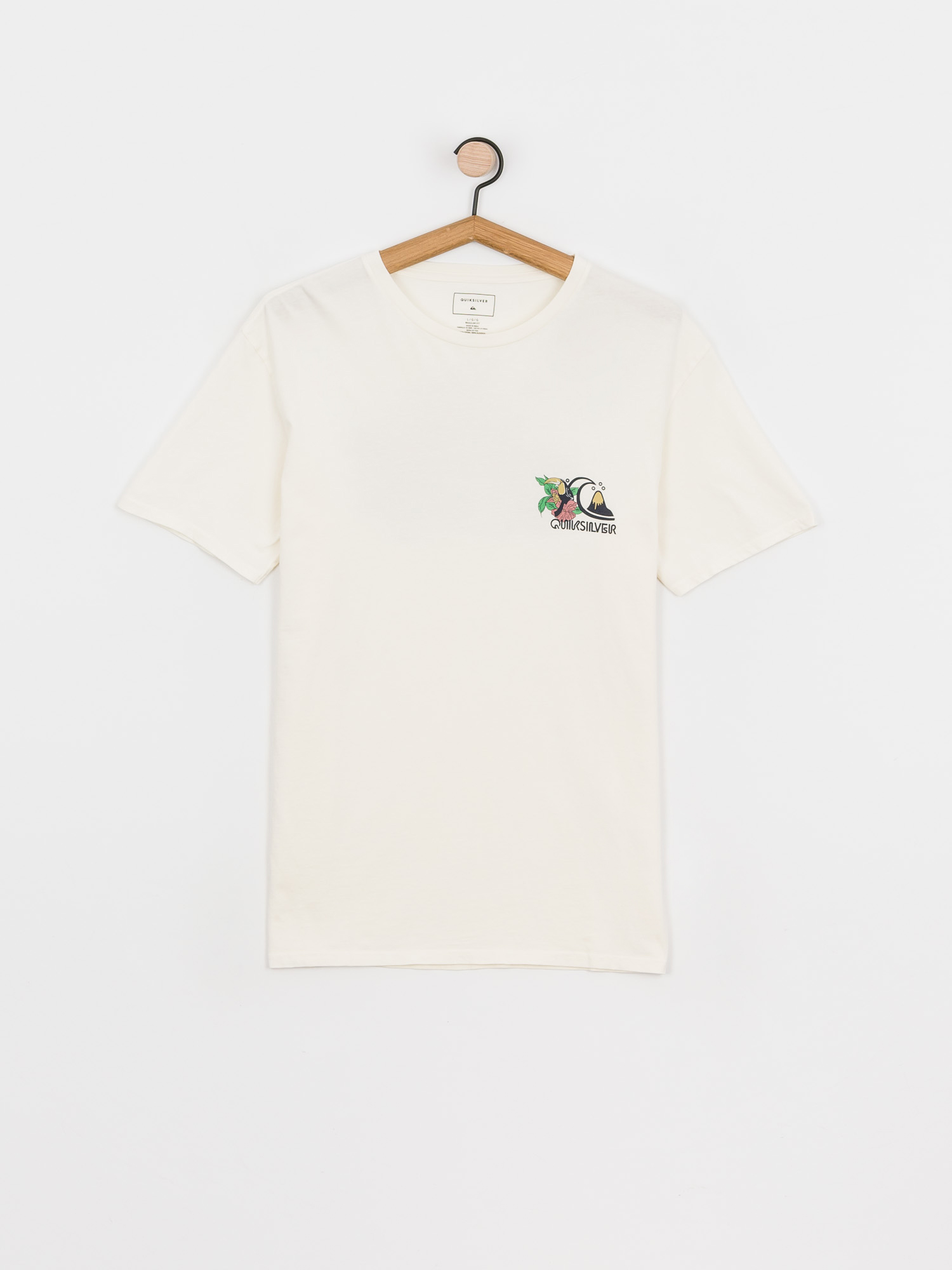 T-shirt Quiksilver Informal Disco (snow white)