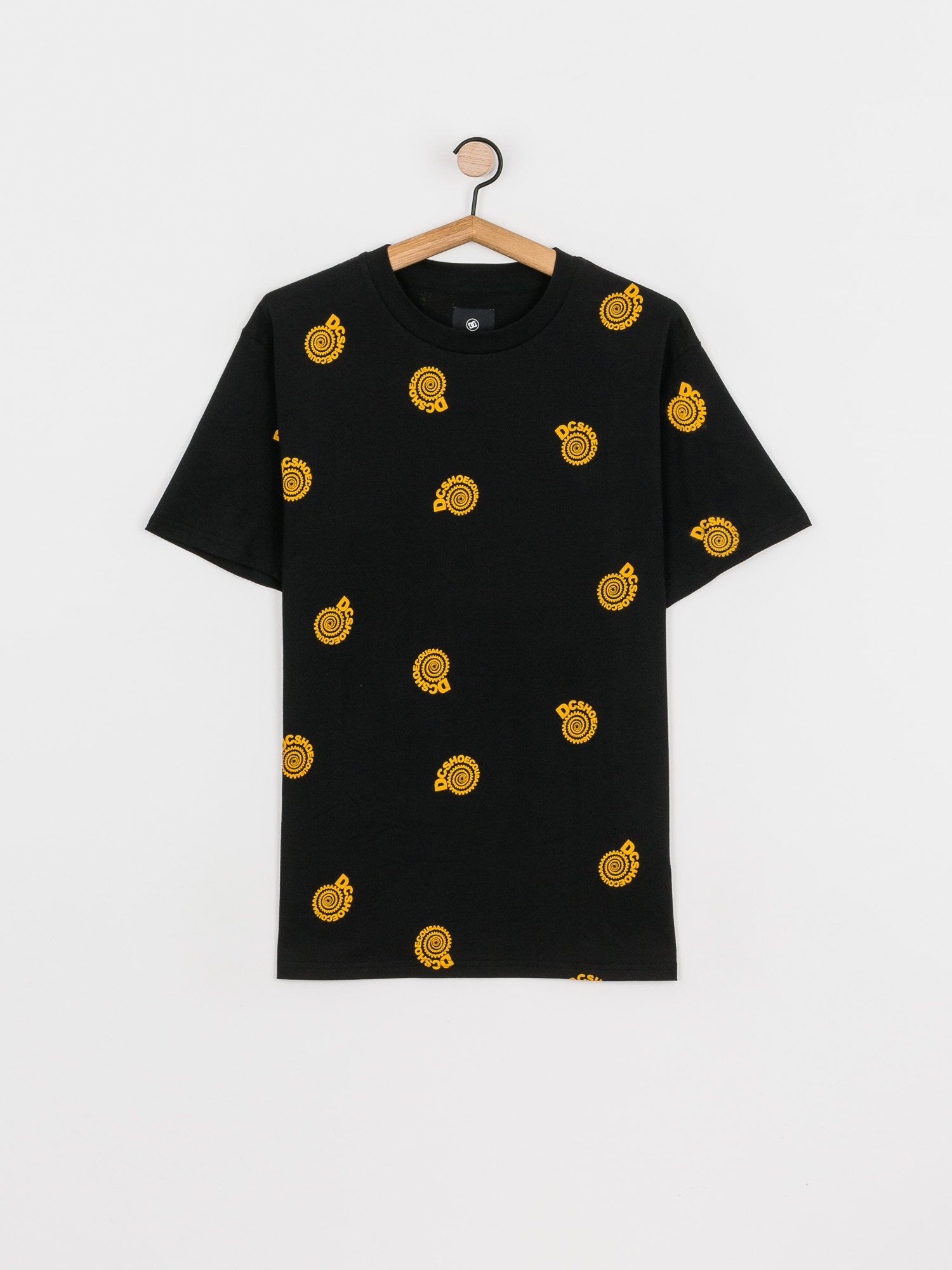 T-shirt DC Unruly (black spiral)