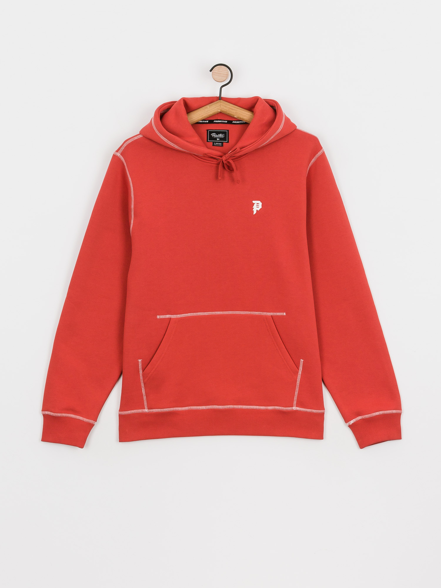 Bluza z kapturem Primitive Cliver HD (red)
