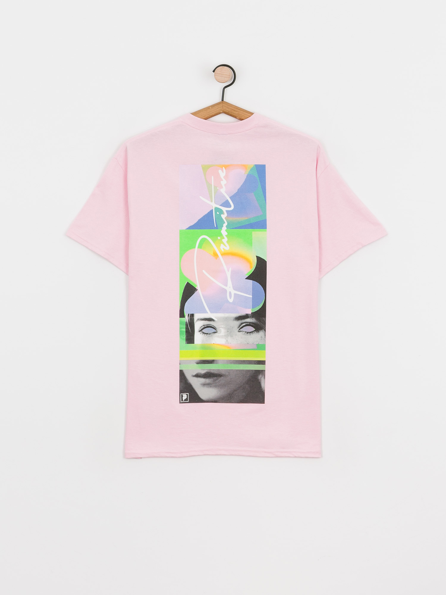 T-shirt Primitive Perception (pink)