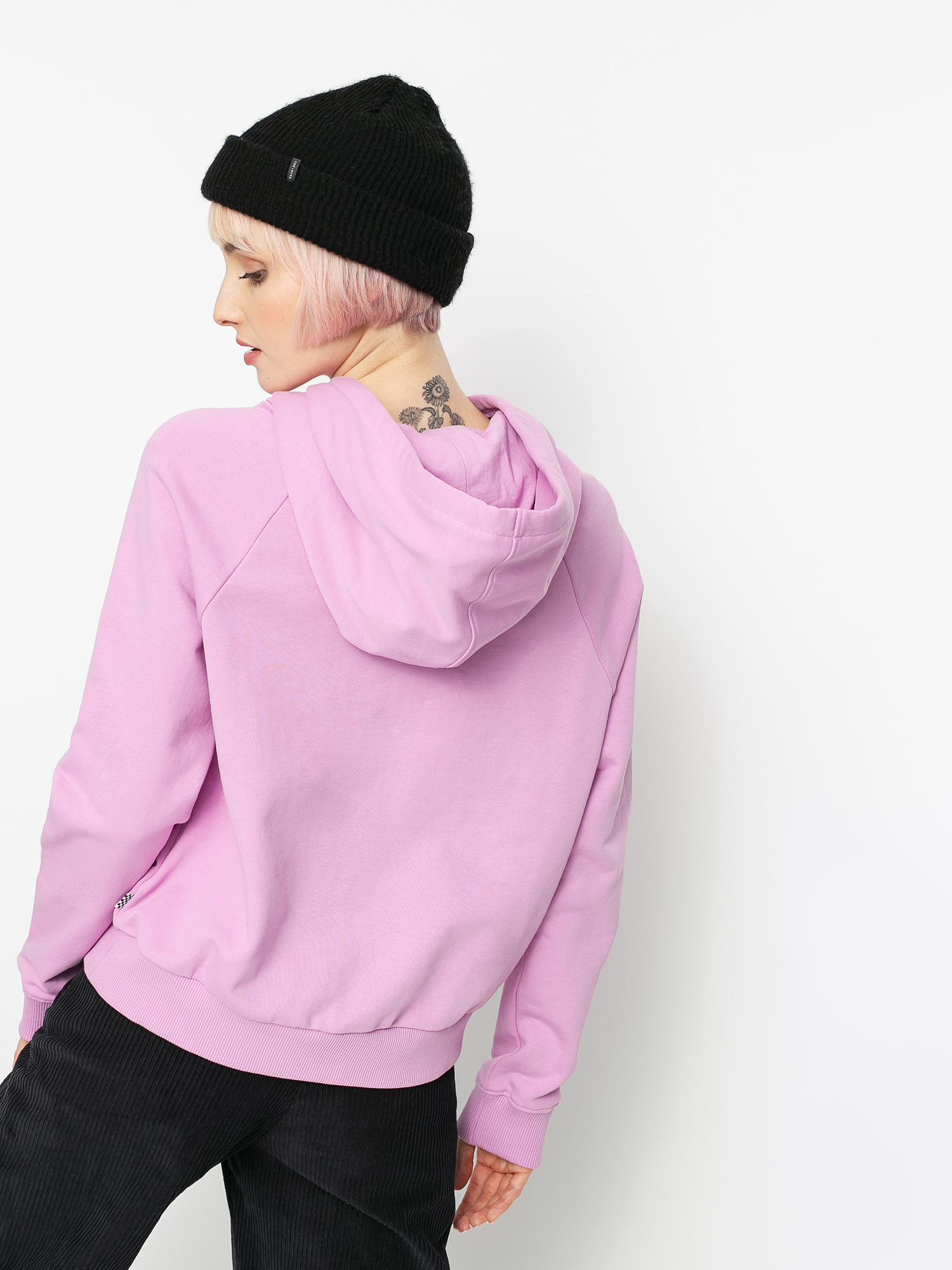 Bluza z kapturem Vans Flying V Ft Boxy HD Wmn (orchid)
