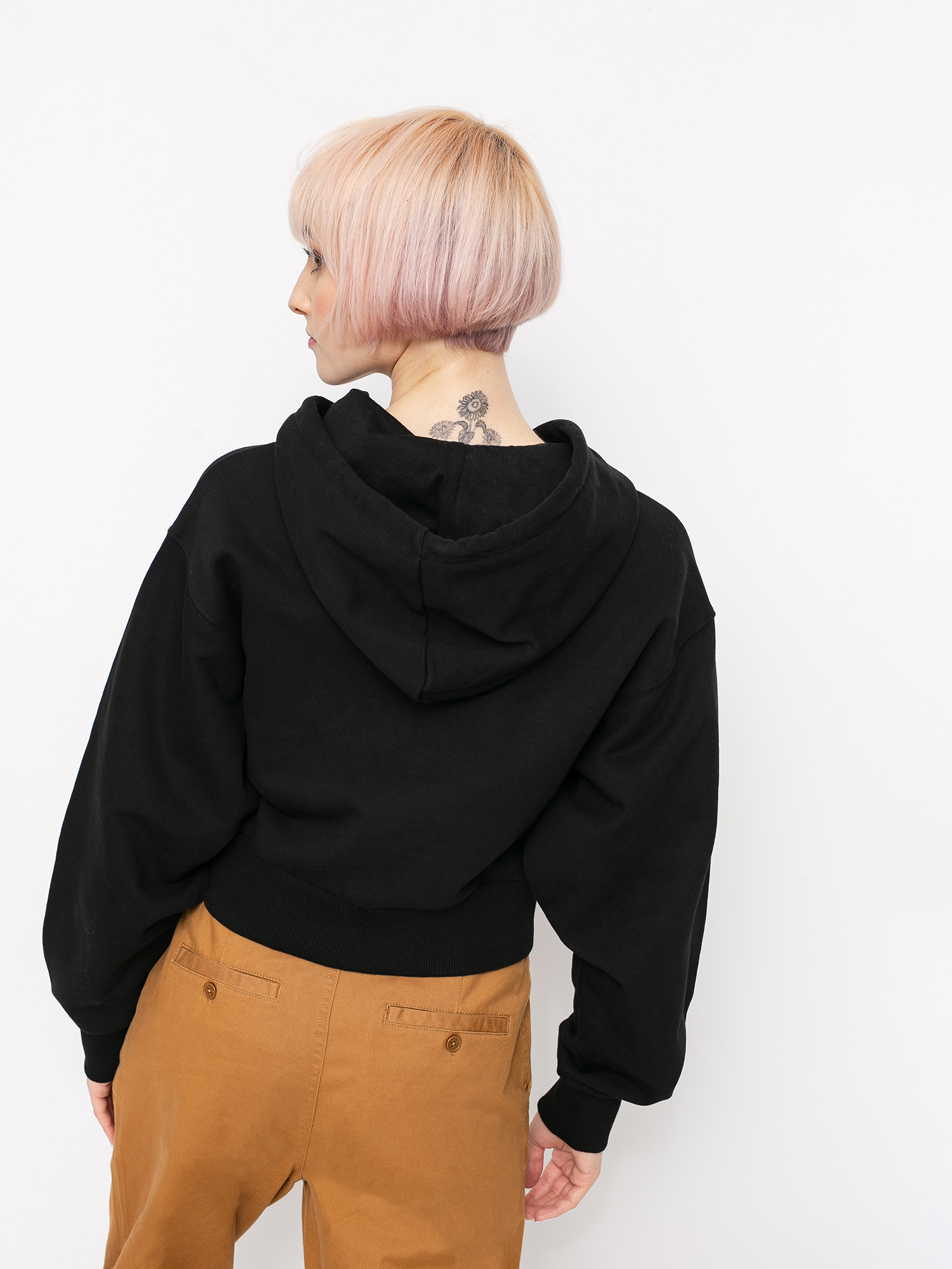 Bluza z kapturem Vans Strait Out Turvy II HD Wmn (black)