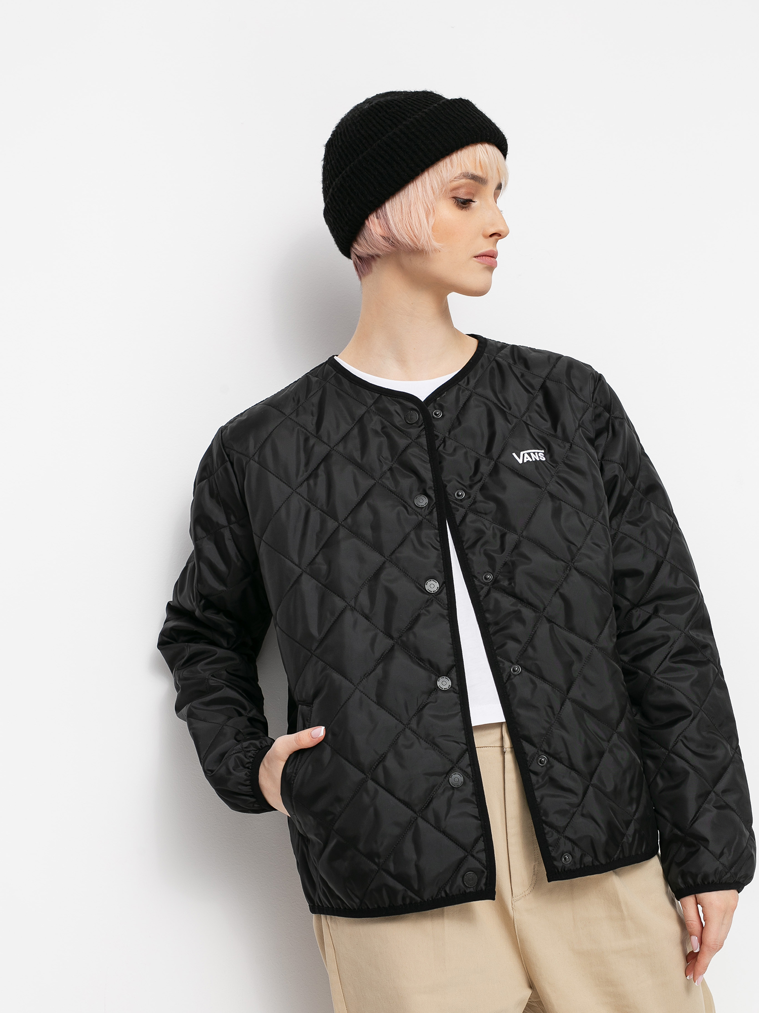 Kurtka Vans Forces Quilted Wmn (black)