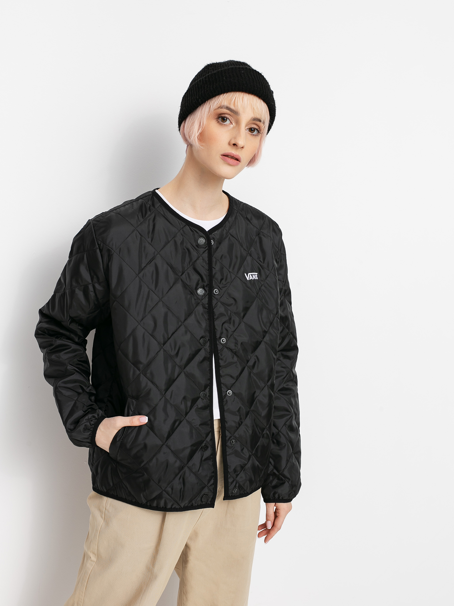 Kurtka Vans Forces Quilted Wmn (black)