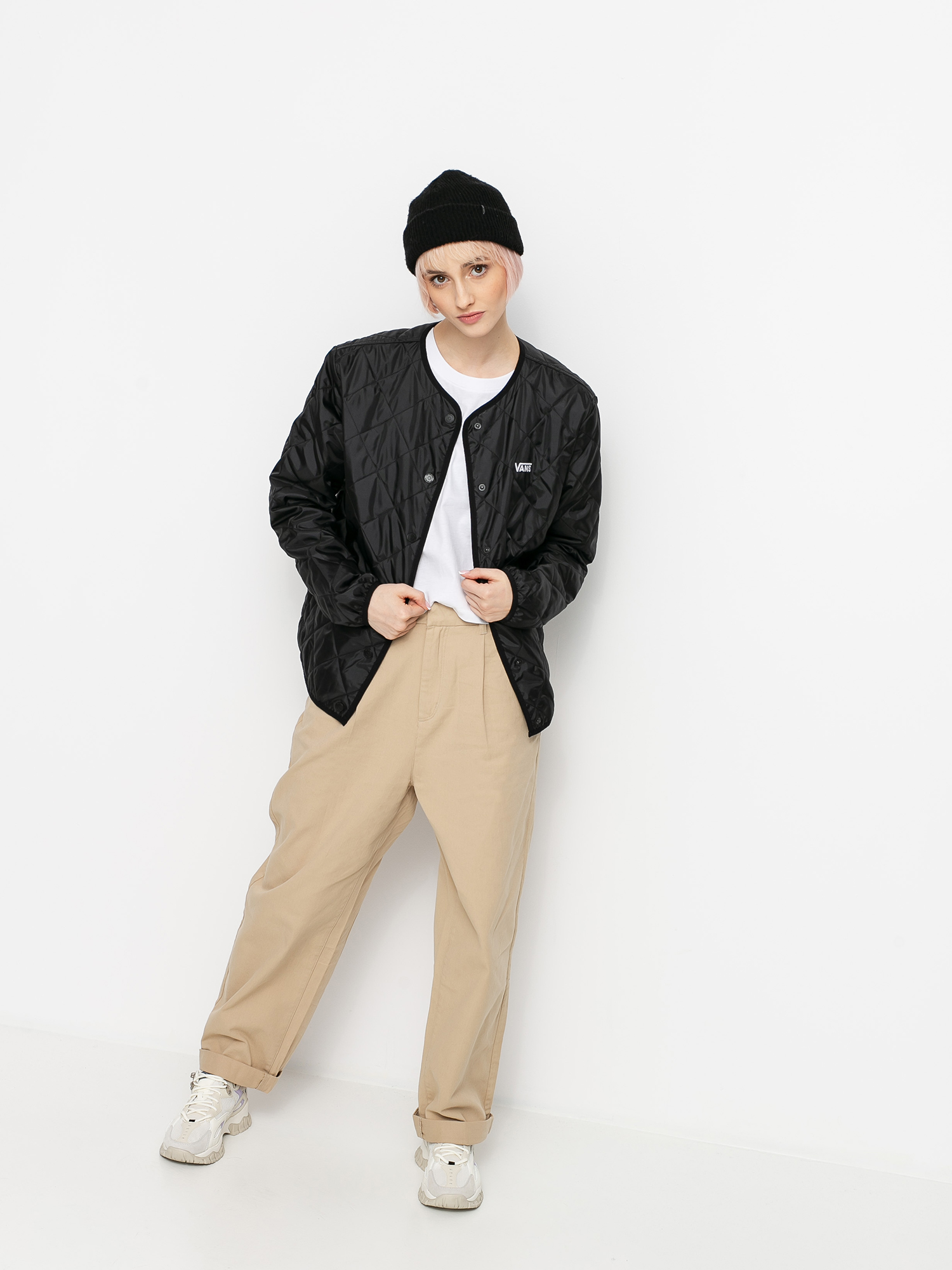 Kurtka Vans Forces Quilted Wmn (black)