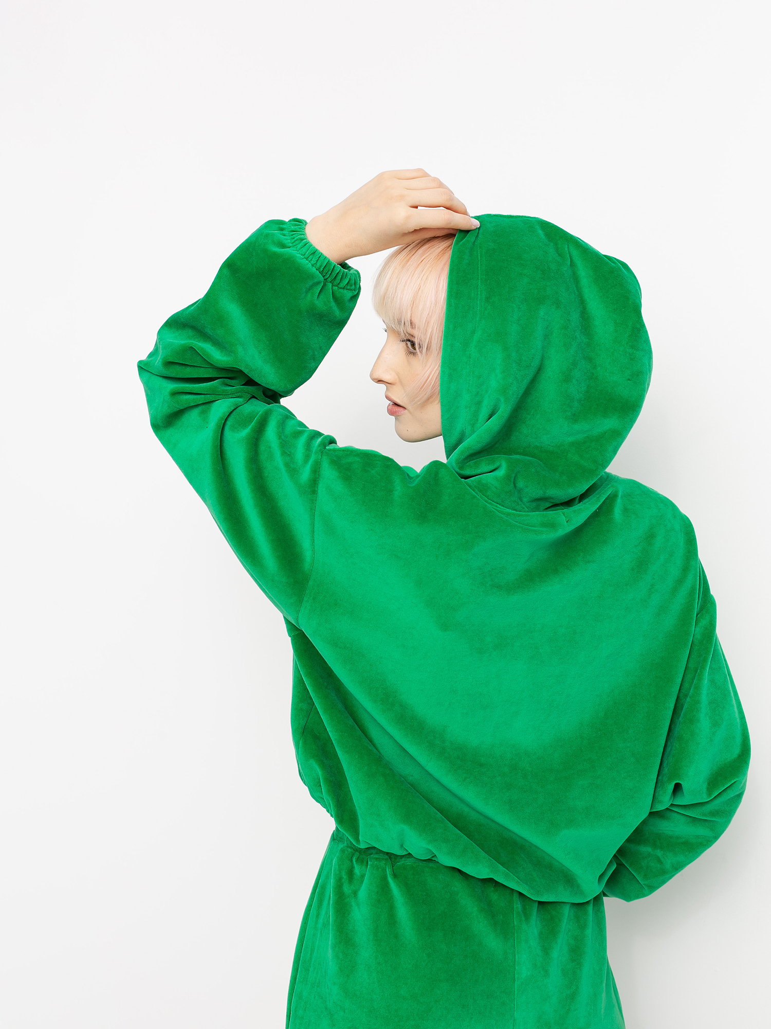 Bluza z kapturem Local Heroes Lh 2013 ZHD Wmn (velvet green)