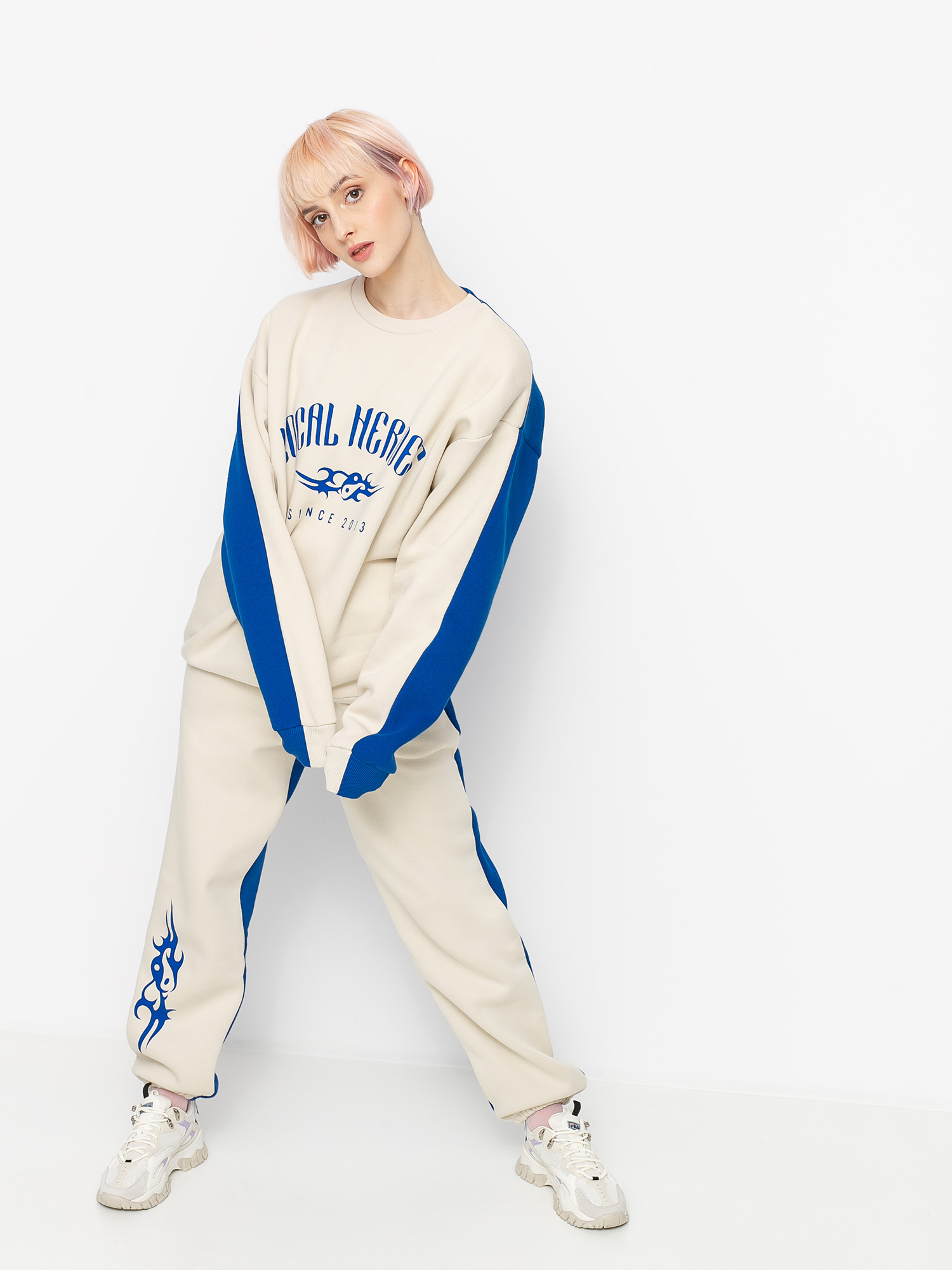 Bluza Local Heroes Lh Tribal Wmn (beige/blue)