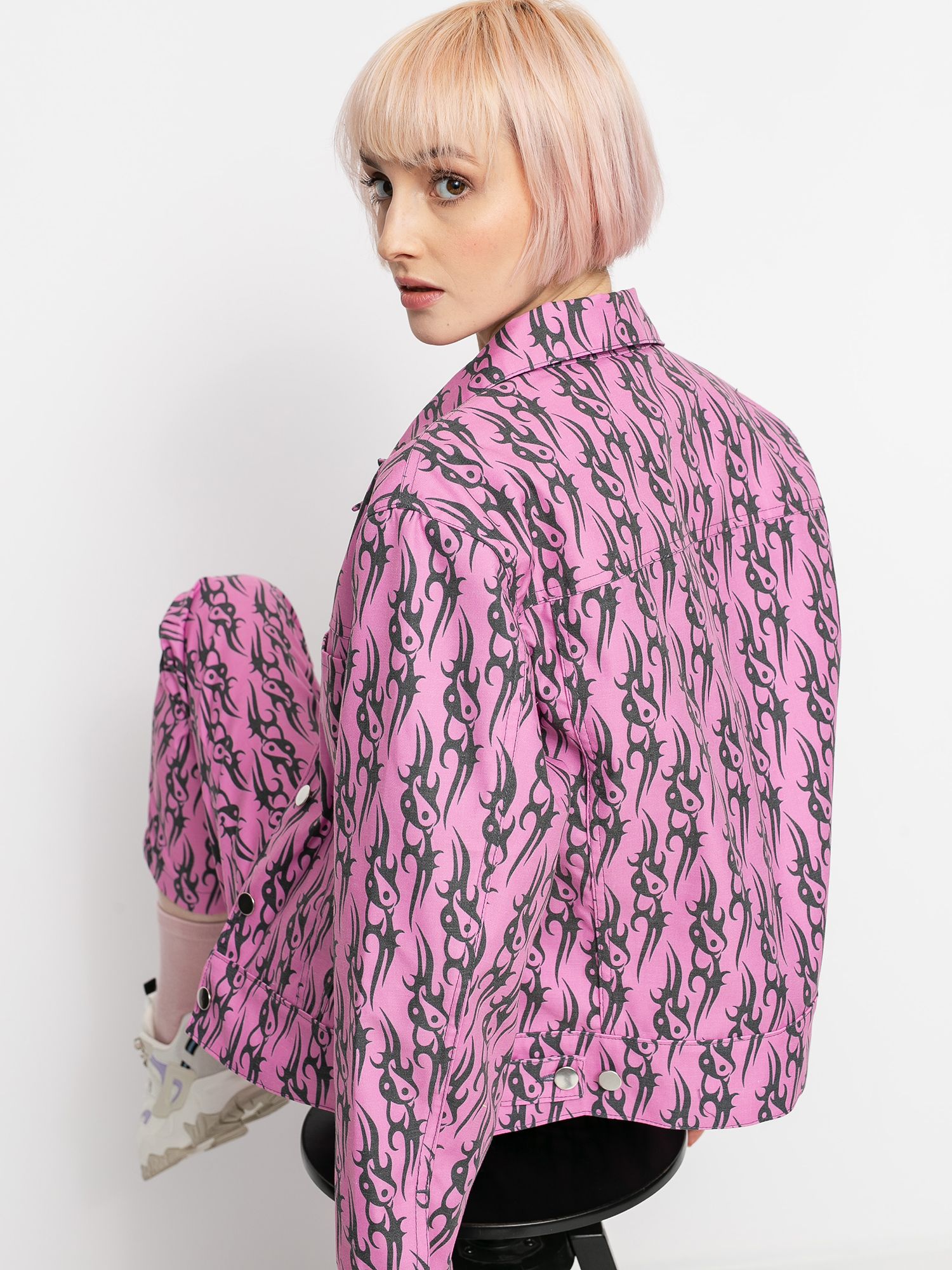 Kurtka Local Heroes Tribal Love Wmn (pink)