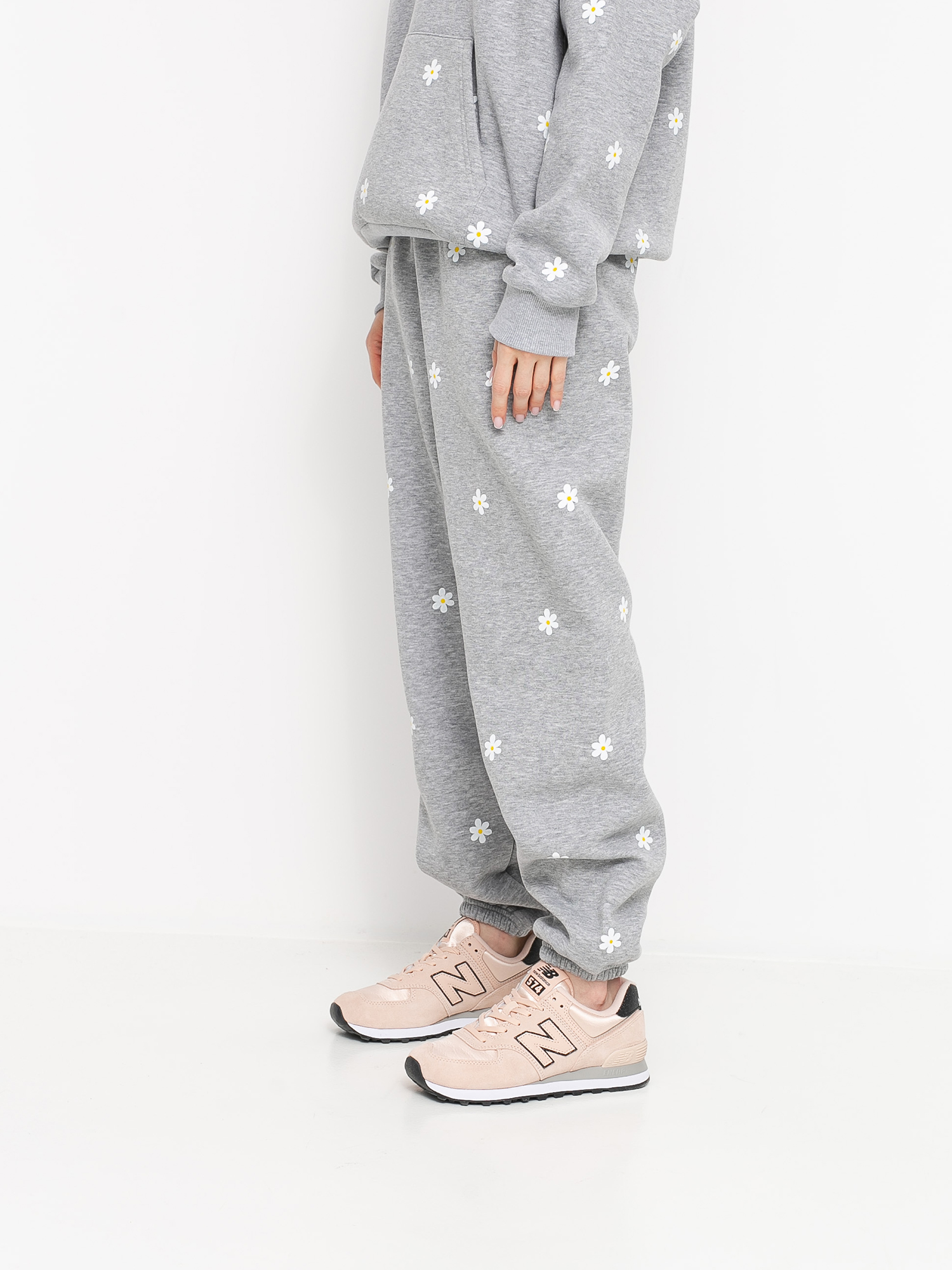 Spodnie Local Heroes Daisy Printed Wmn (grey)