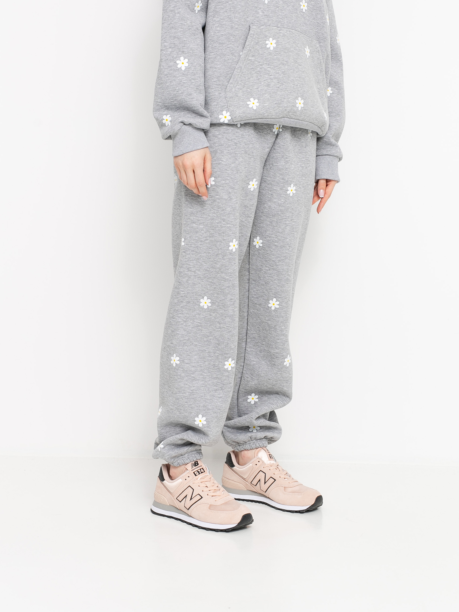Spodnie Local Heroes Daisy Printed Wmn (grey)