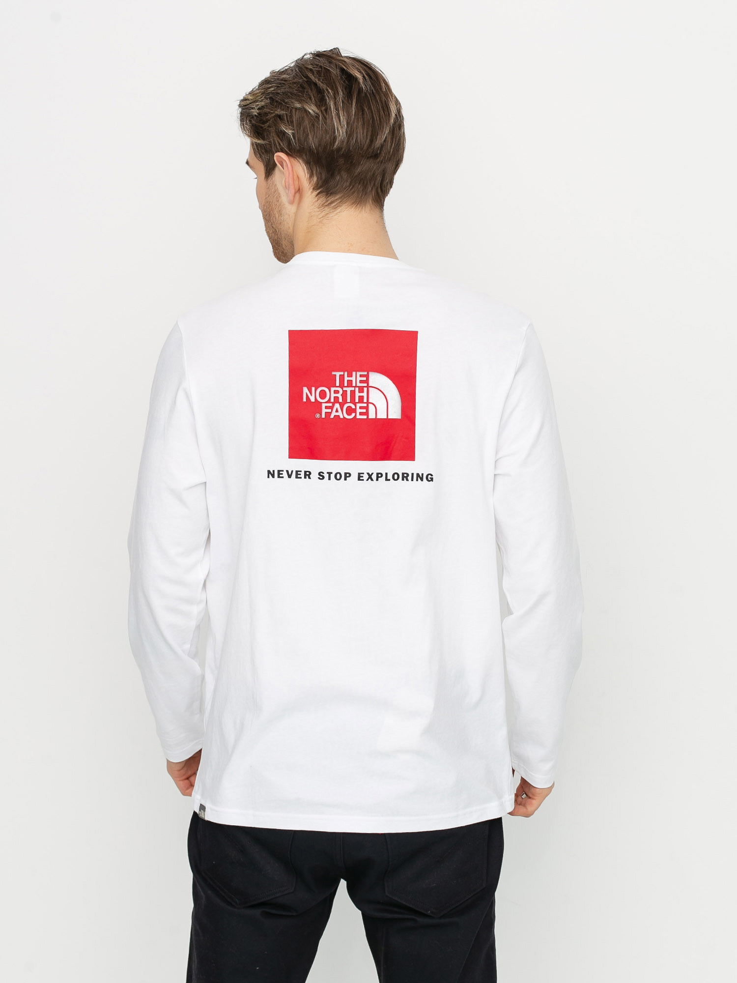 Longsleeve The North Face Redbox (white)