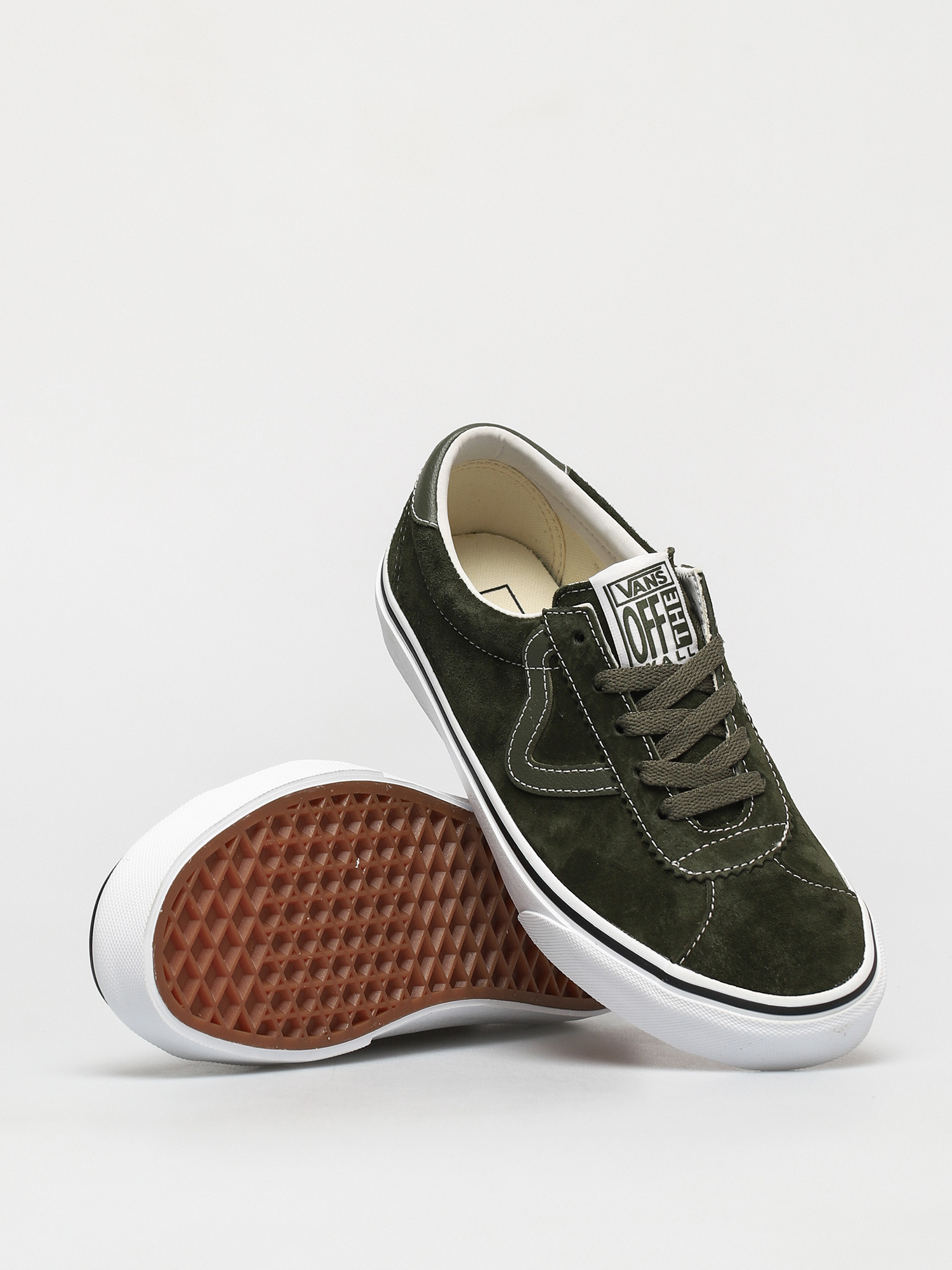 Buty Vans Vans Sport (pig suede olive/true white)