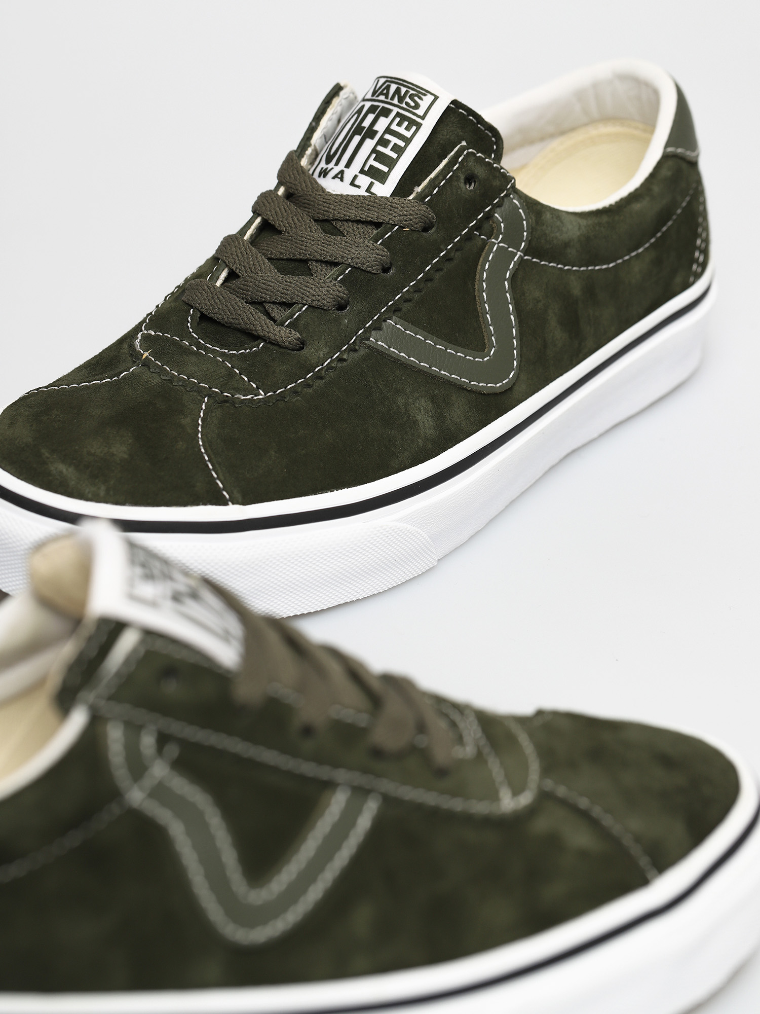 Buty Vans Vans Sport (pig suede olive/true white)