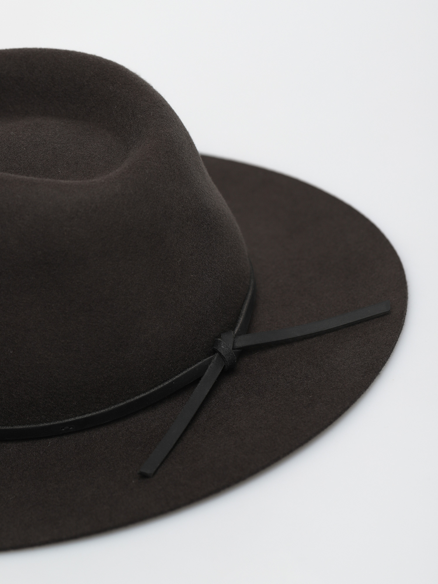 Kapelusz Brixton Wesley Packable Fedora (washed black)