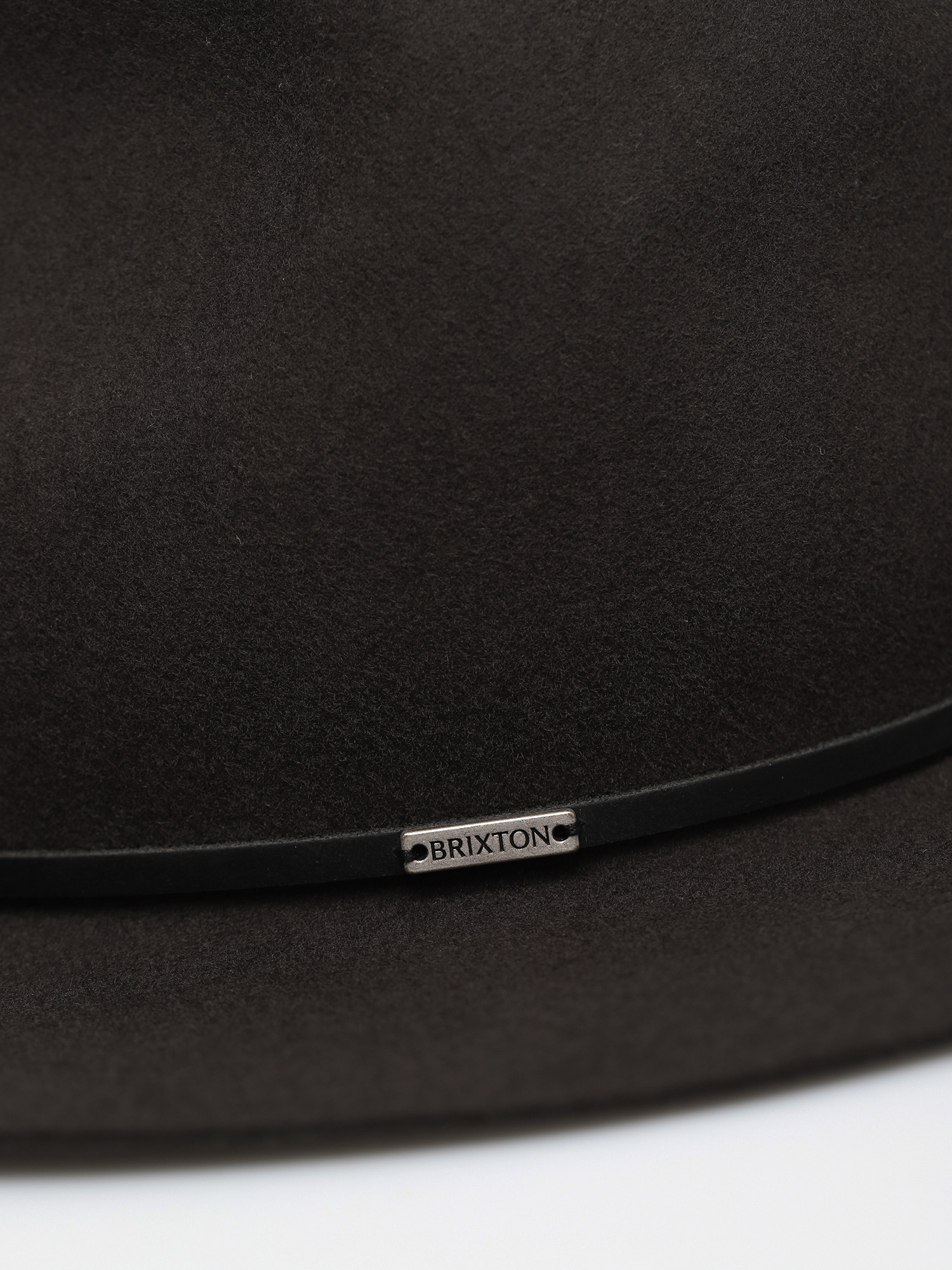 Kapelusz Brixton Wesley Packable Fedora (washed black)