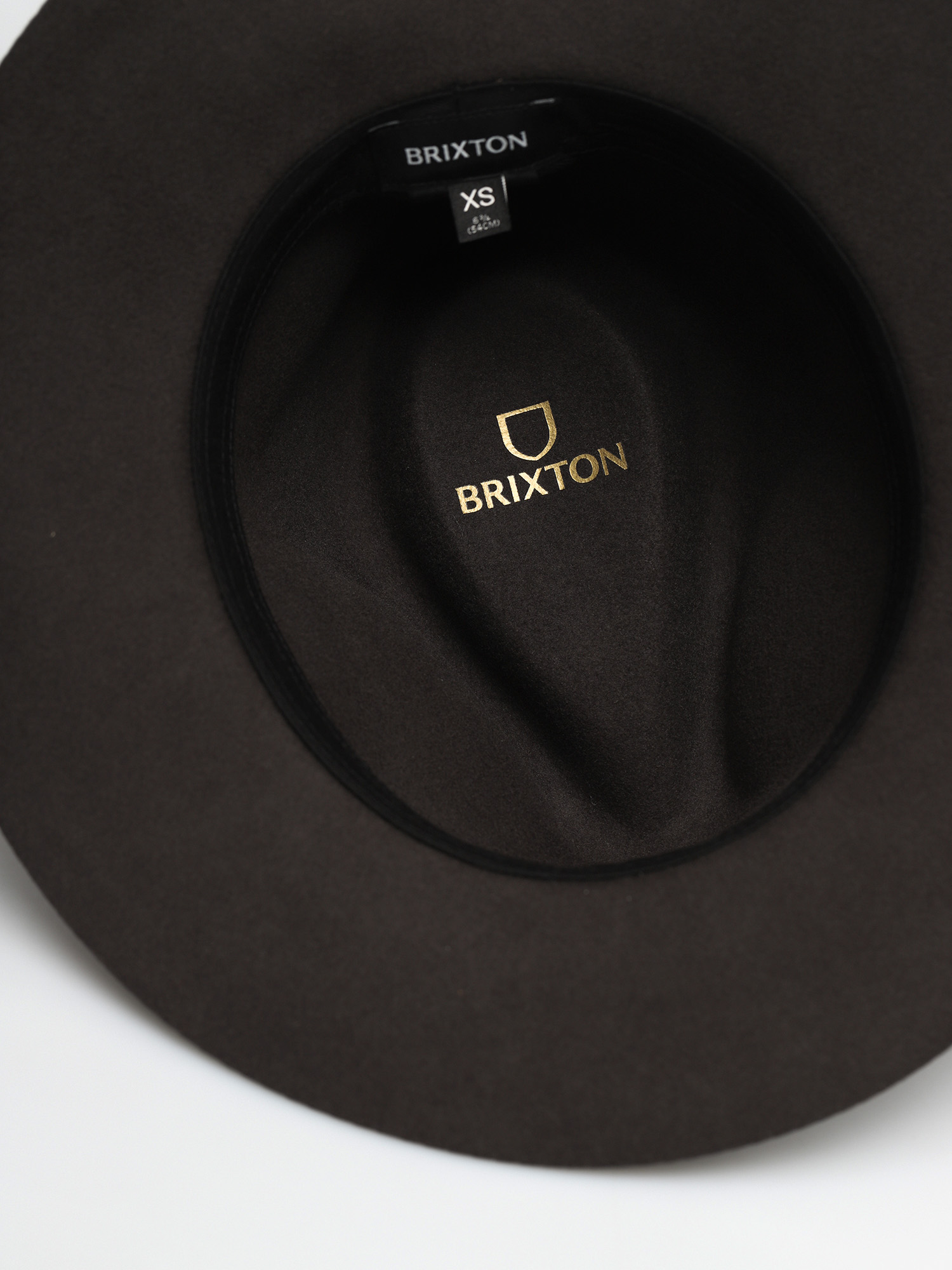 Kapelusz Brixton Wesley Packable Fedora (washed black)
