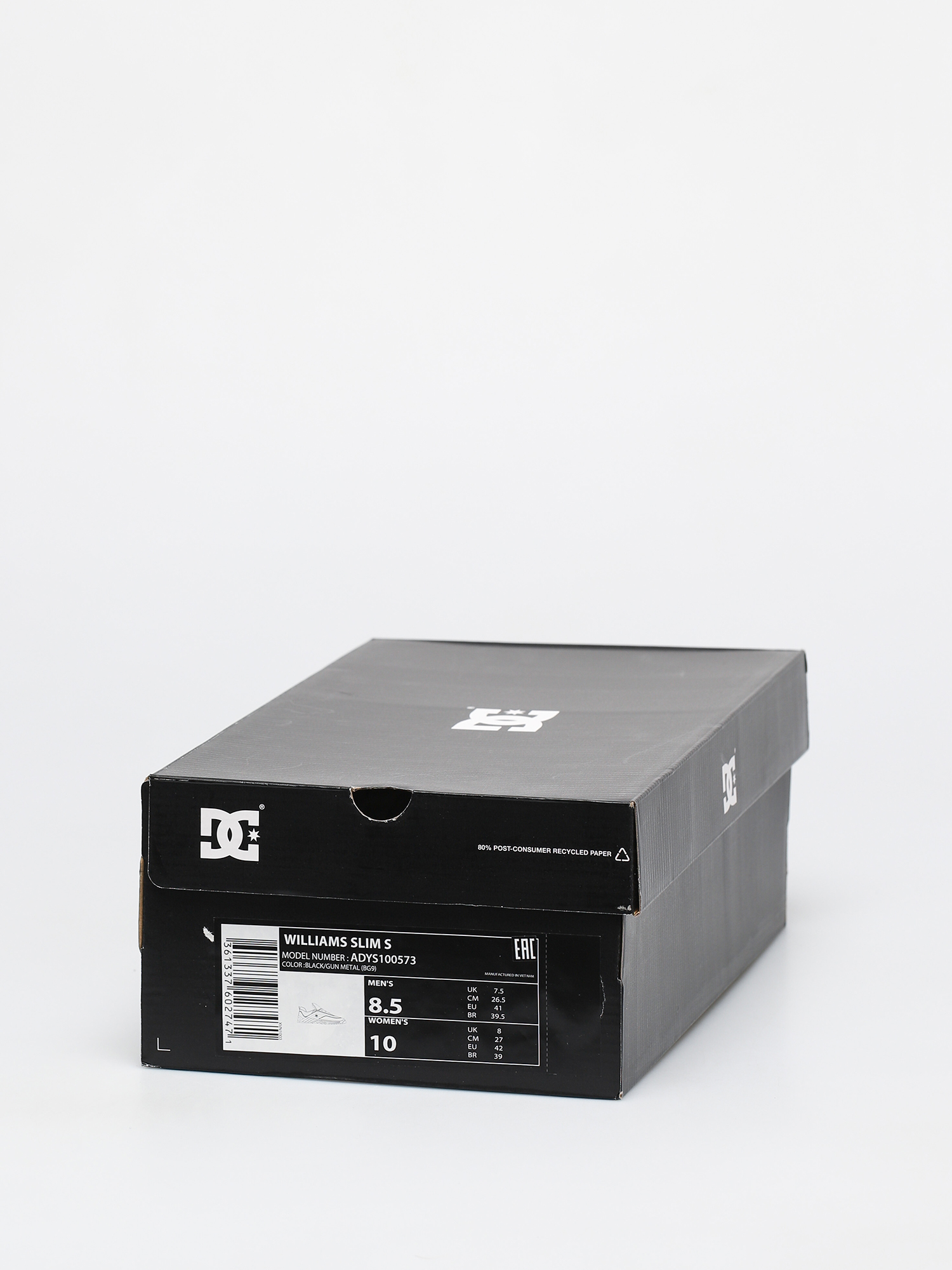 Buty DC Williams Slim S (black/gun metal)