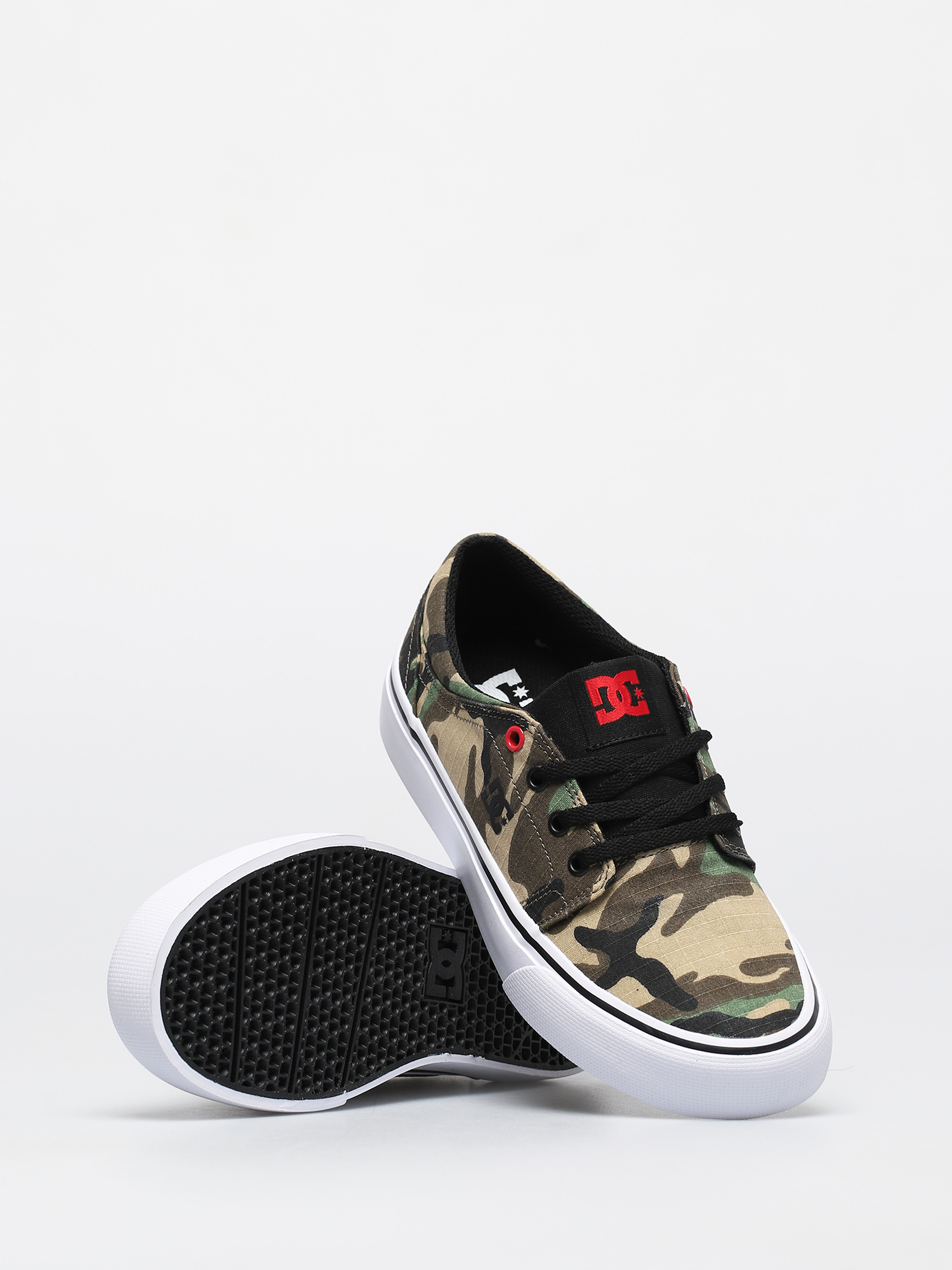 Buty DC Trase (black/camo print)