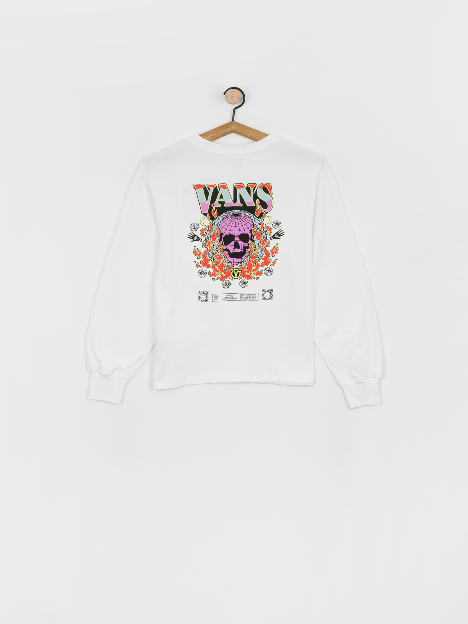 Longsleeve Vans Worldly Blousant Wmn (white)
