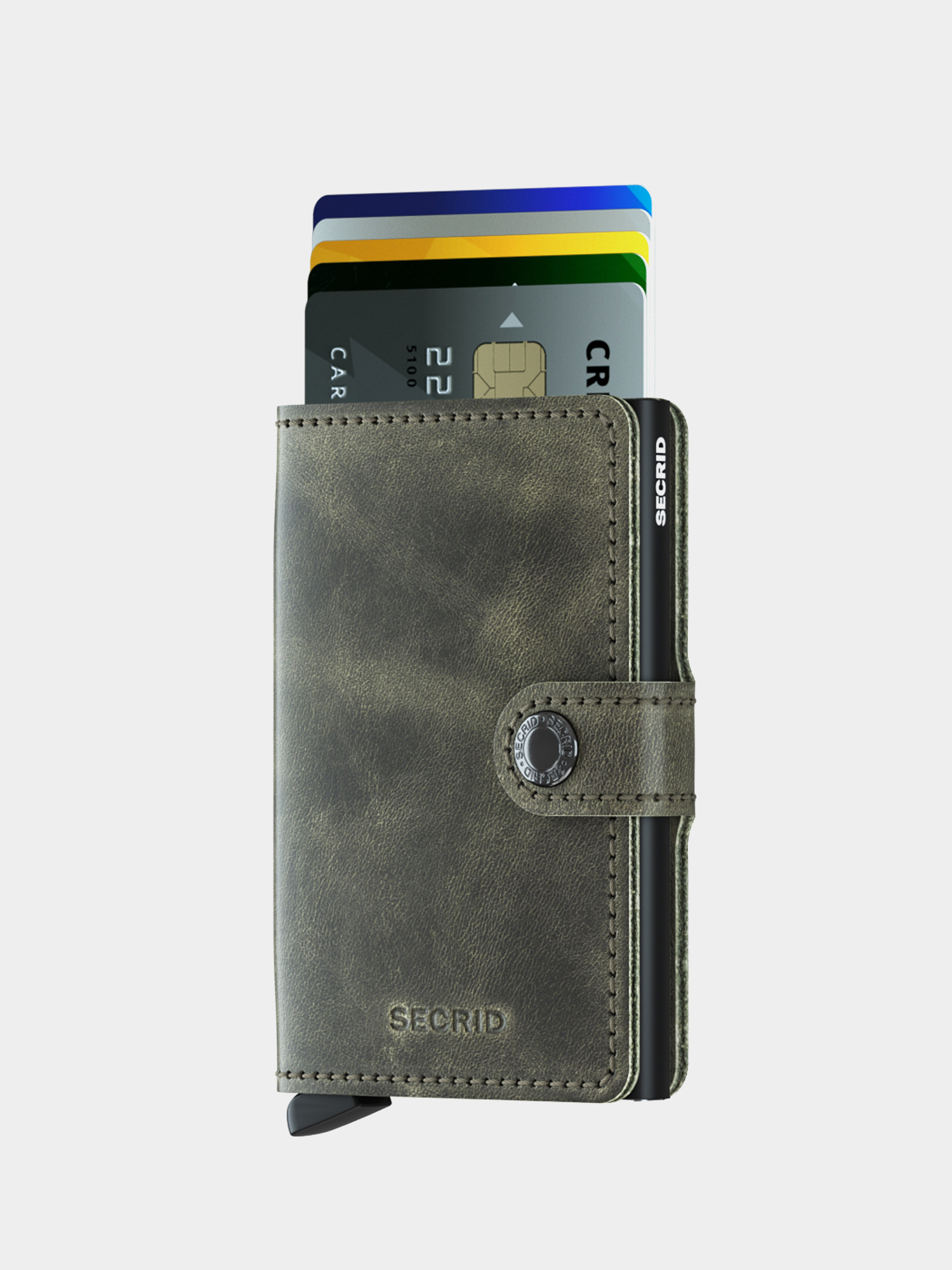 Portfel Secrid Miniwallet (vintage olive/black)