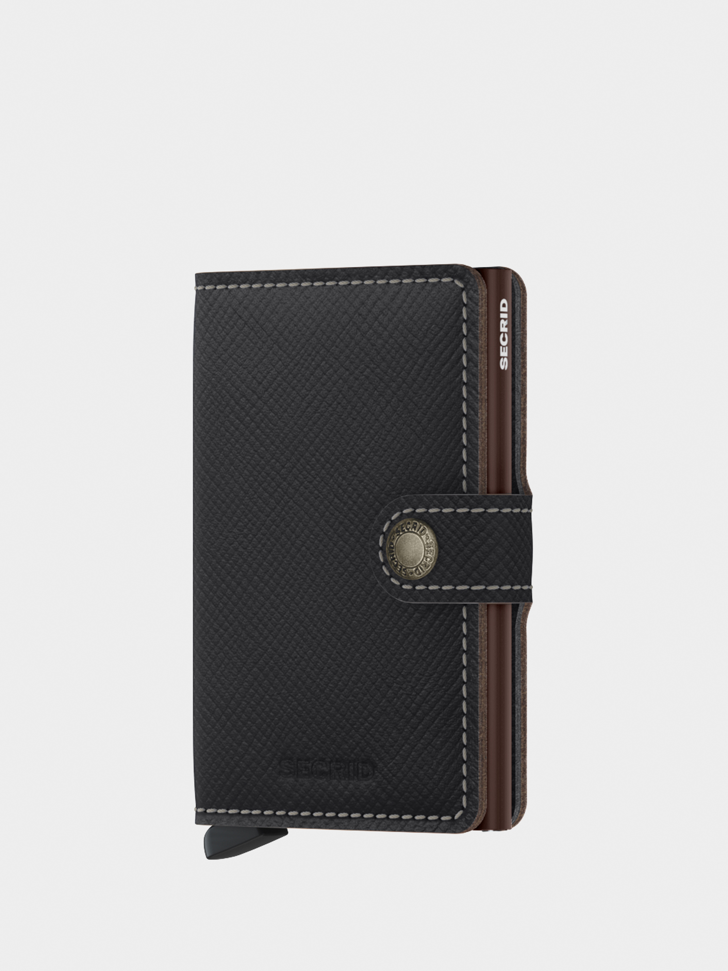 Portfel Secrid Miniwallet (saffiano brown)