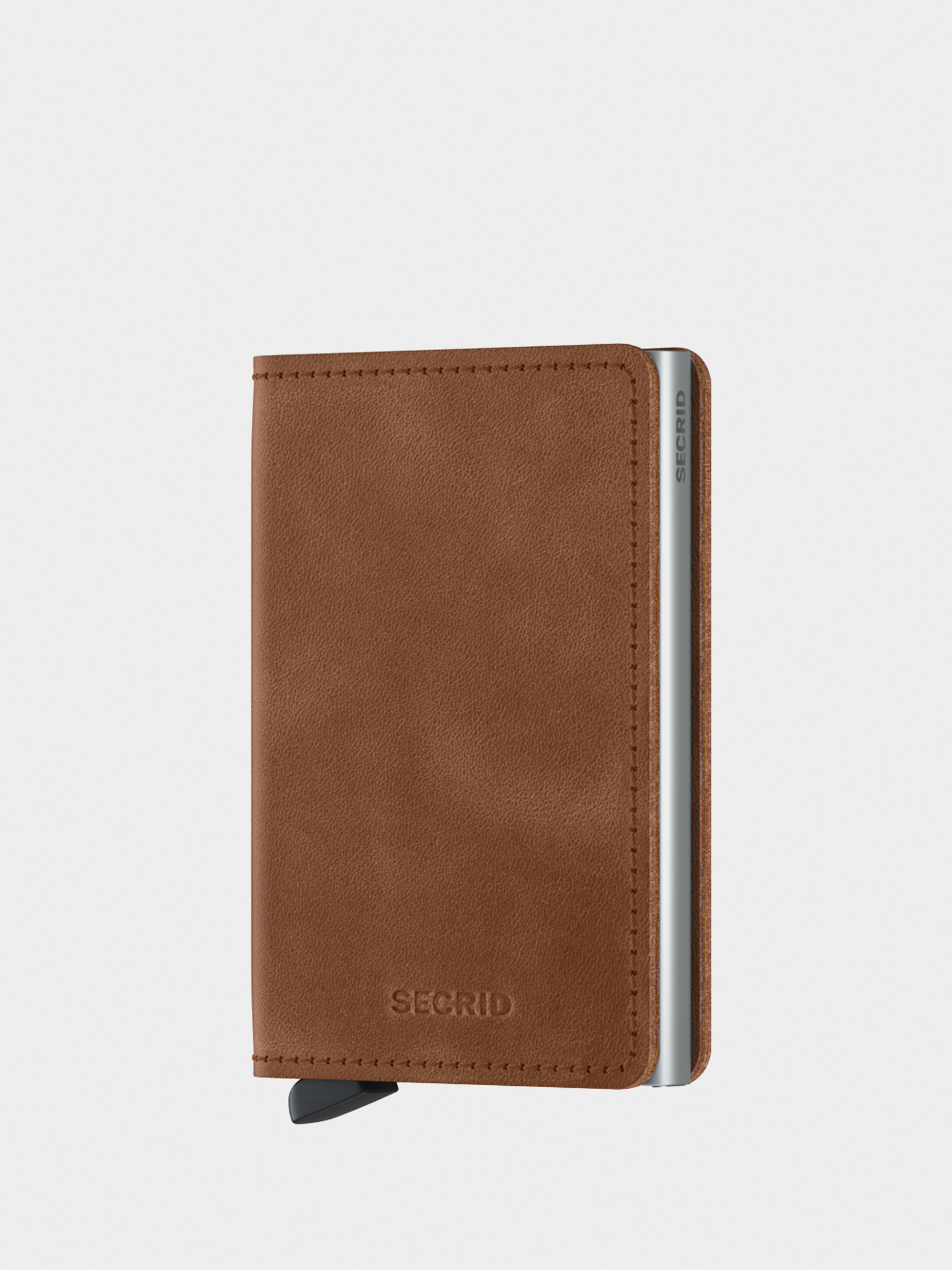 Портмоне Secrid Slimwallet (vintage cognac/silver)