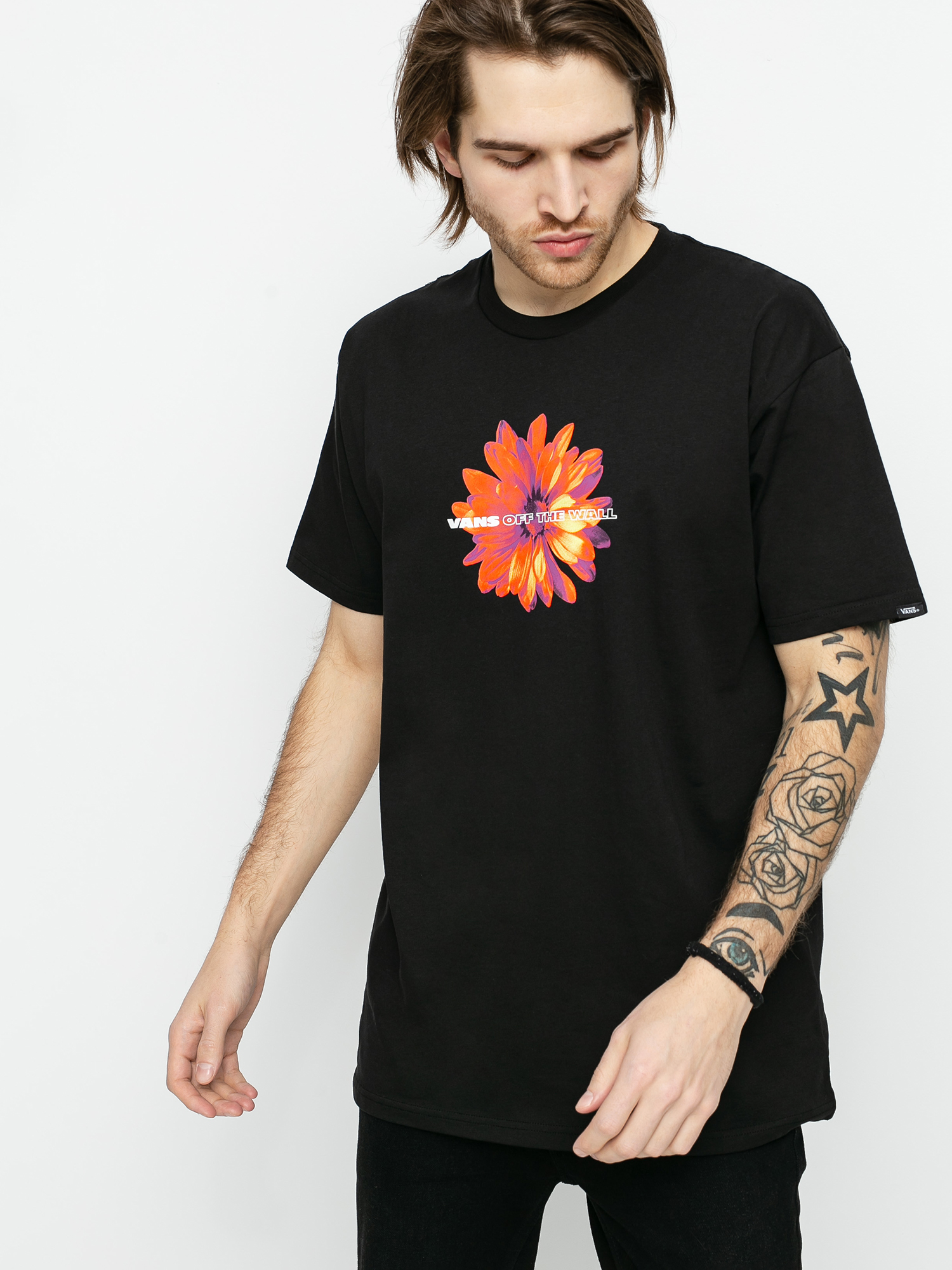 T-shirt Vans Blooming  (black)