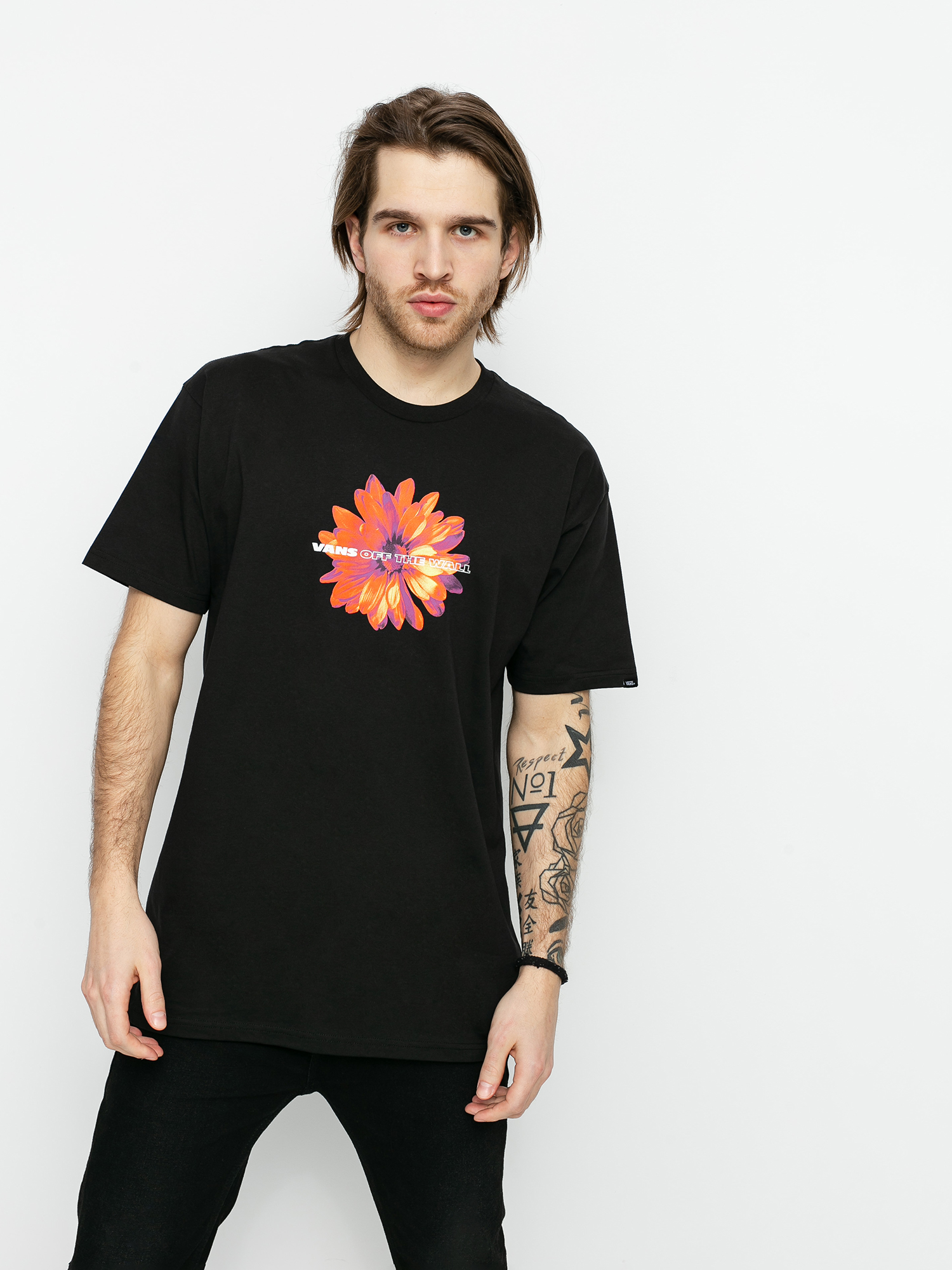 T-shirt Vans Blooming  (black)