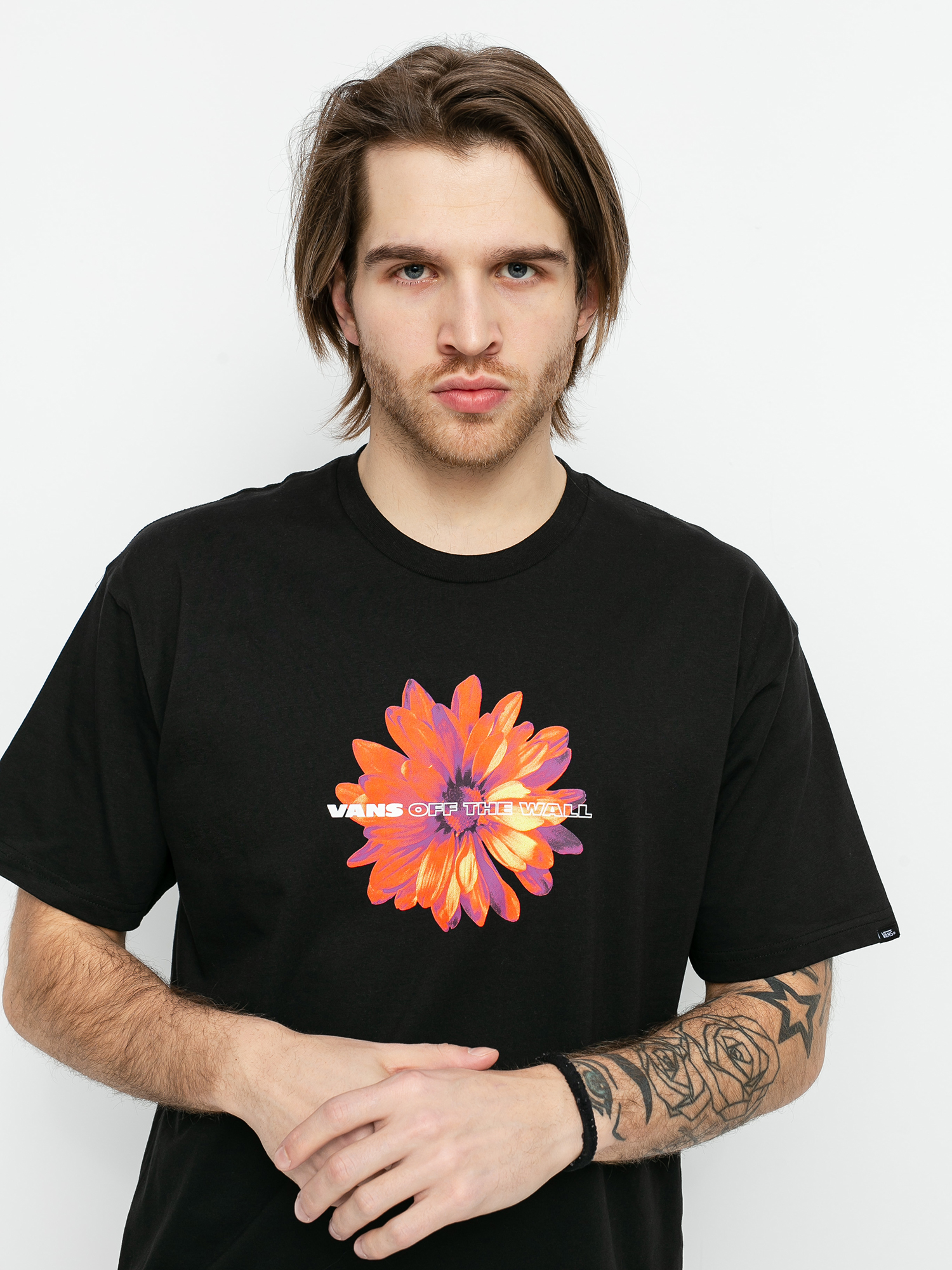 T-shirt Vans Blooming  (black)