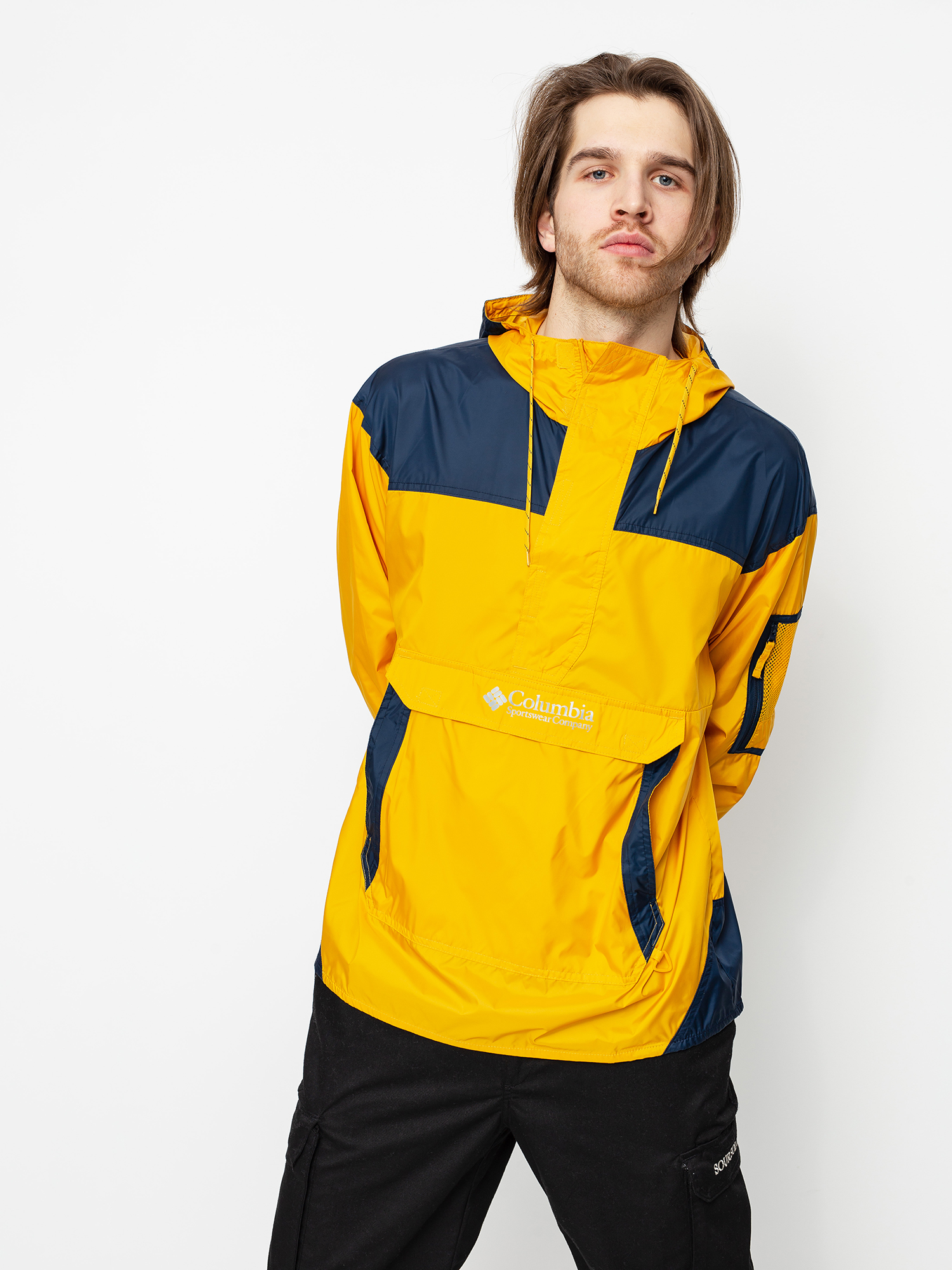 Kurtka Columbia Challenger (bright gold/collegiate navy)